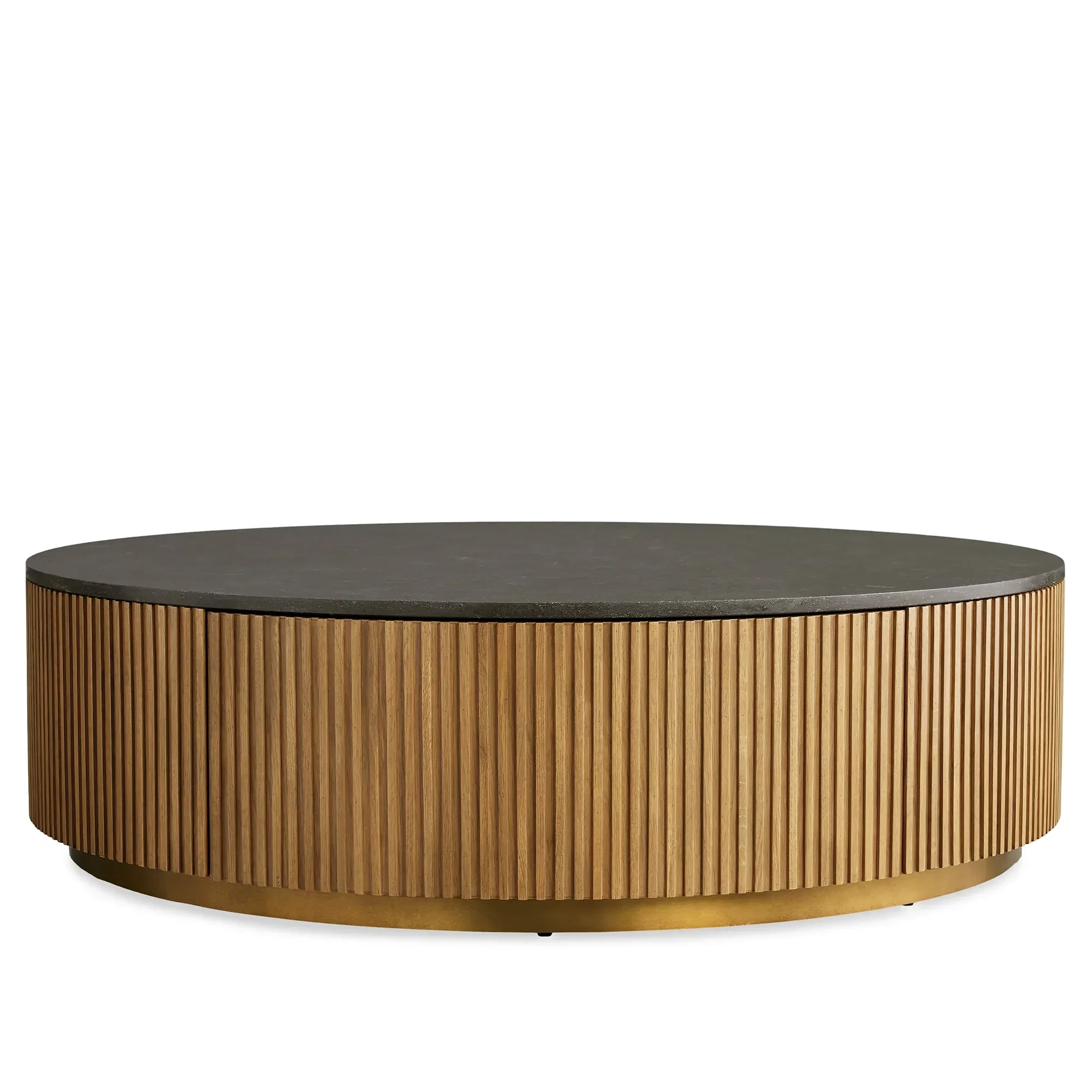 Arden Round Storage Coffee Table - Image 15
