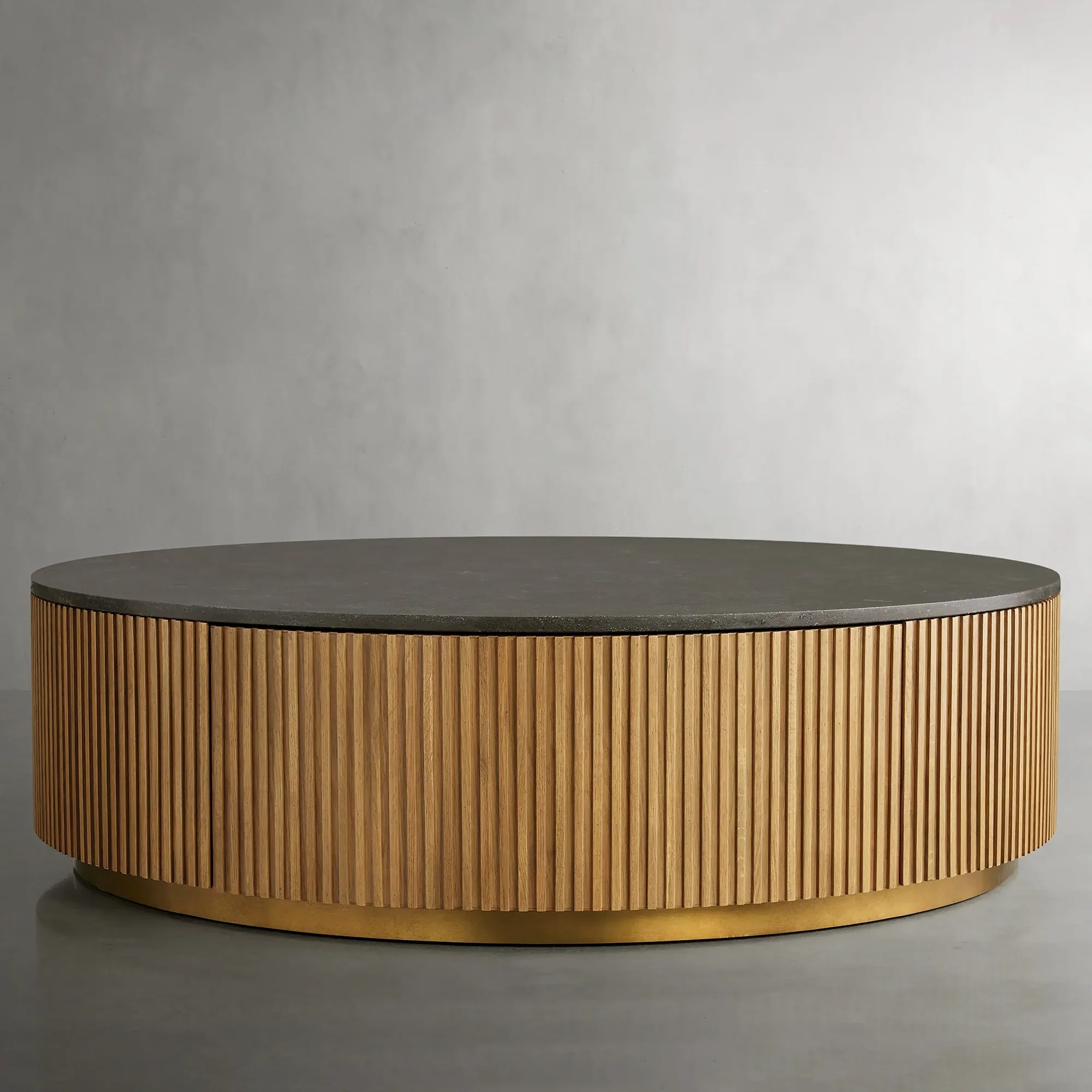 Arden Round Storage Coffee Table - Image 16