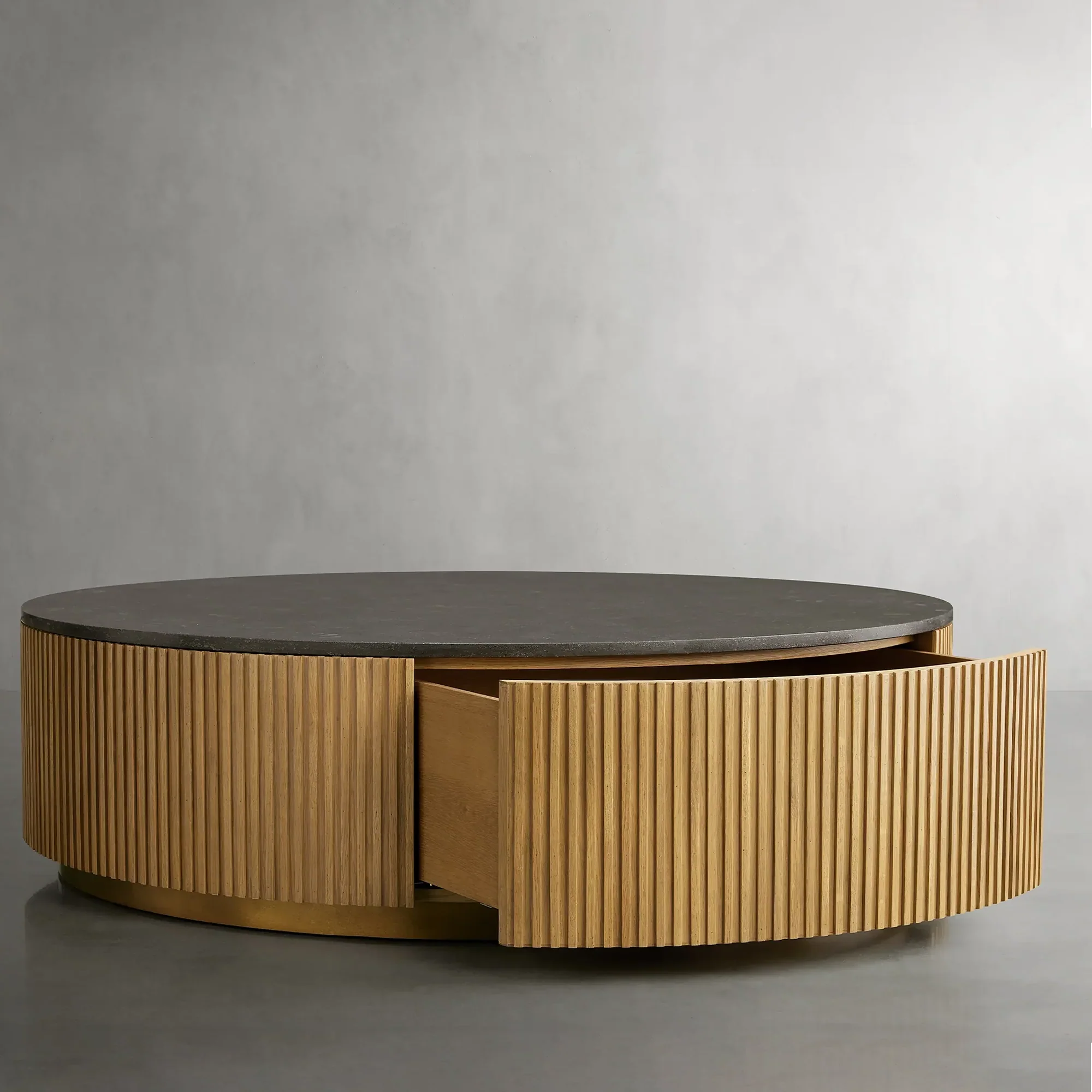 Arden Round Storage Coffee Table - Image 17