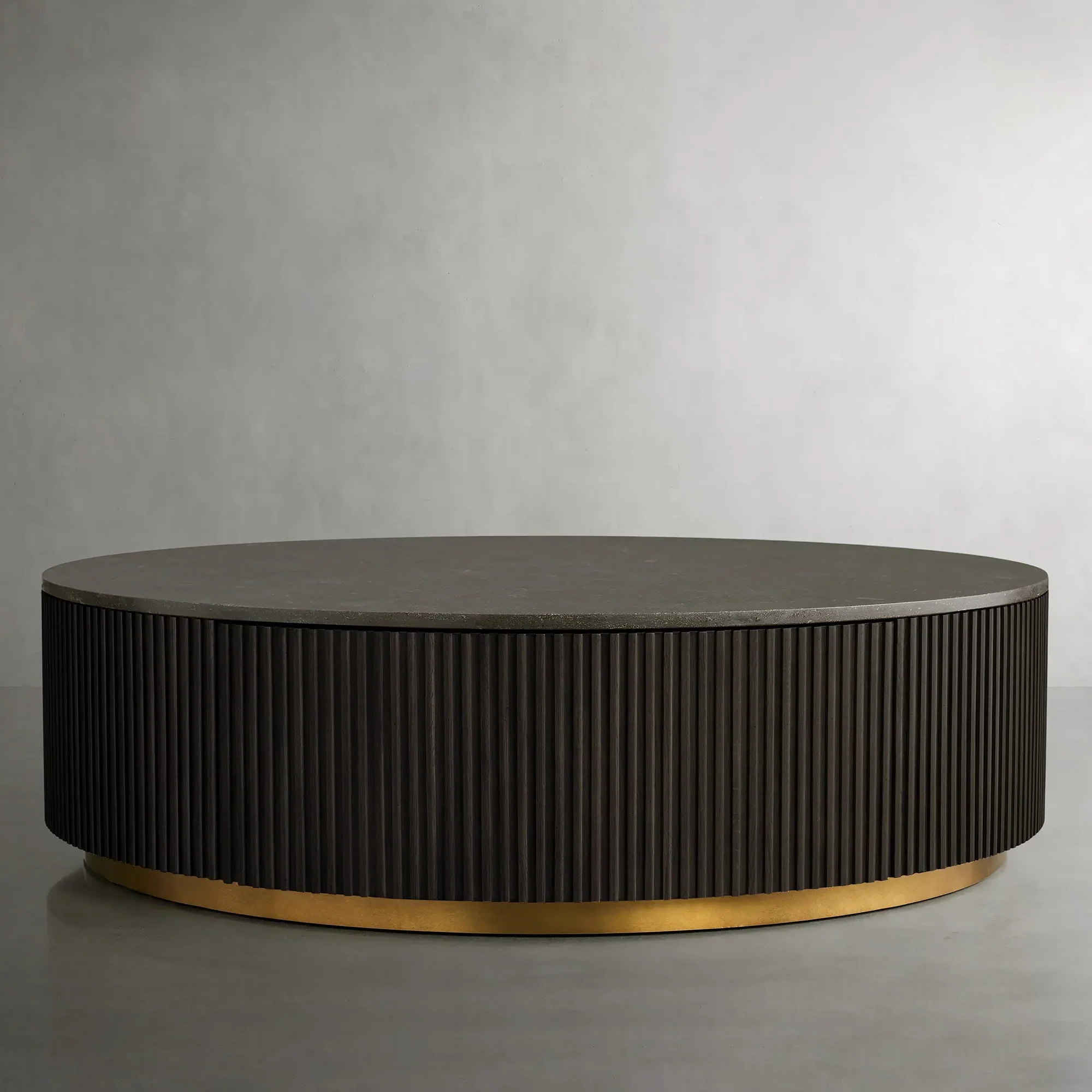 Arden Round Storage Coffee Table - Image 6