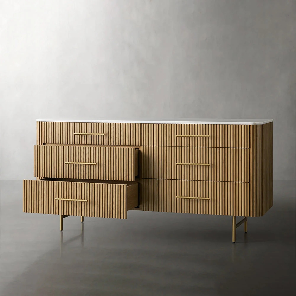 Arden 6 Drawer Dresser - Image 7