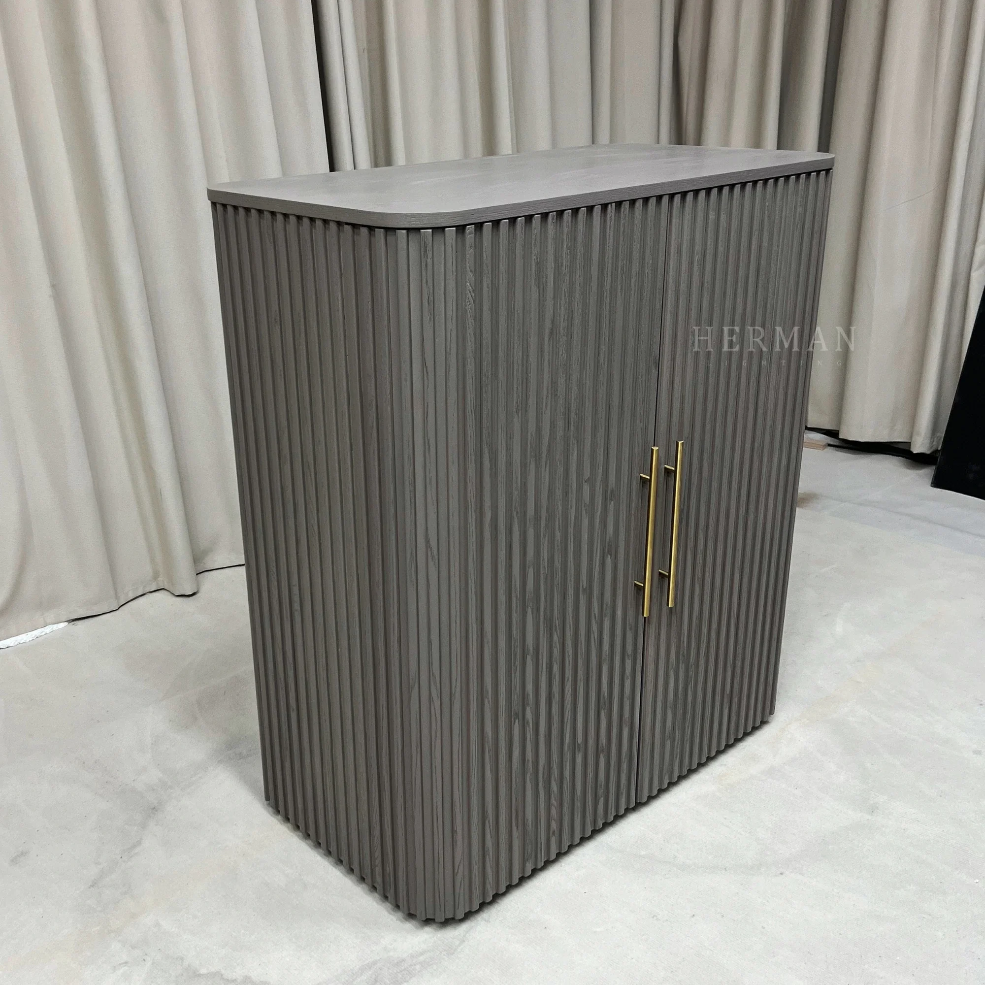 Arden Wood Bar Cabinet - Image 12