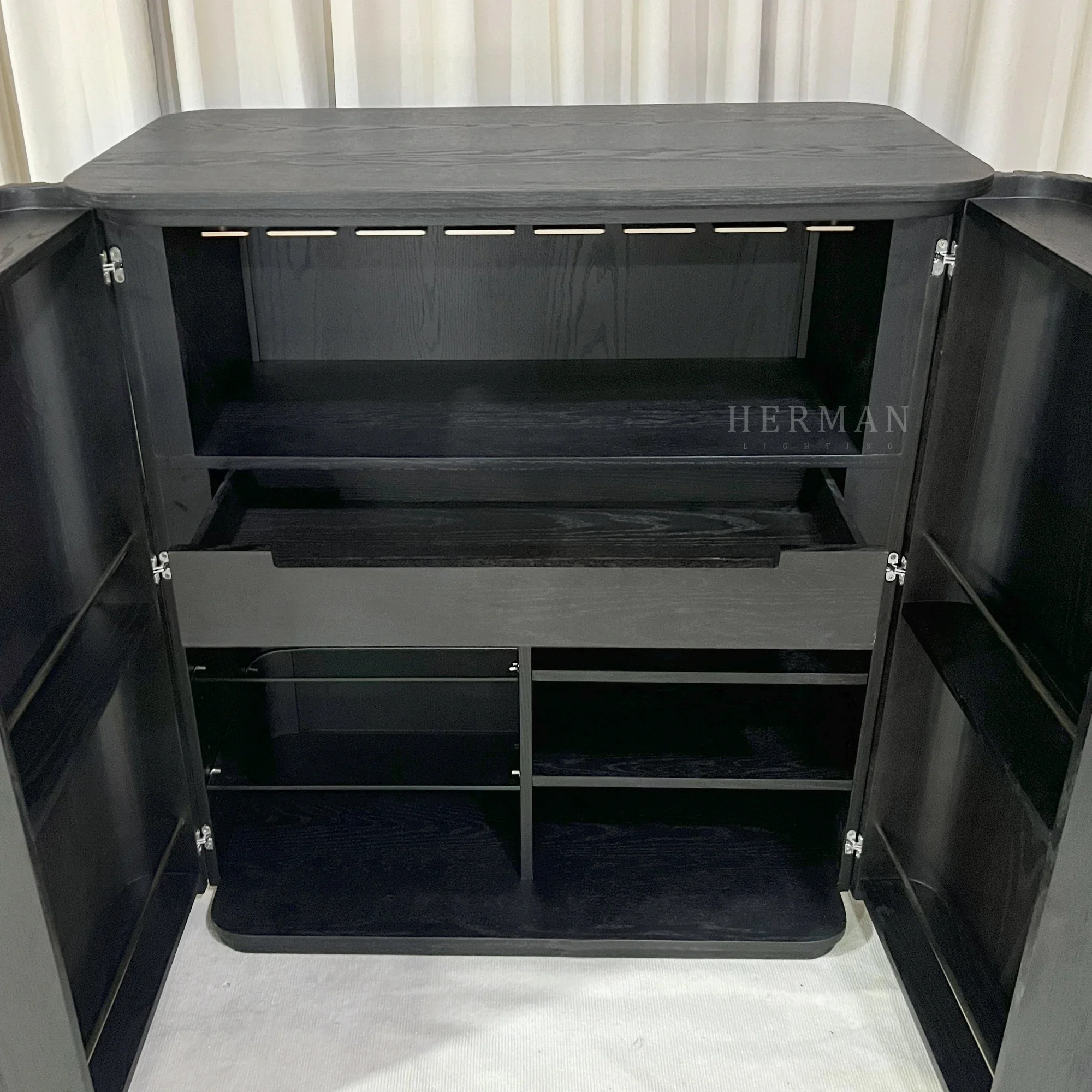 Arden Wood Bar Cabinet - Image 18