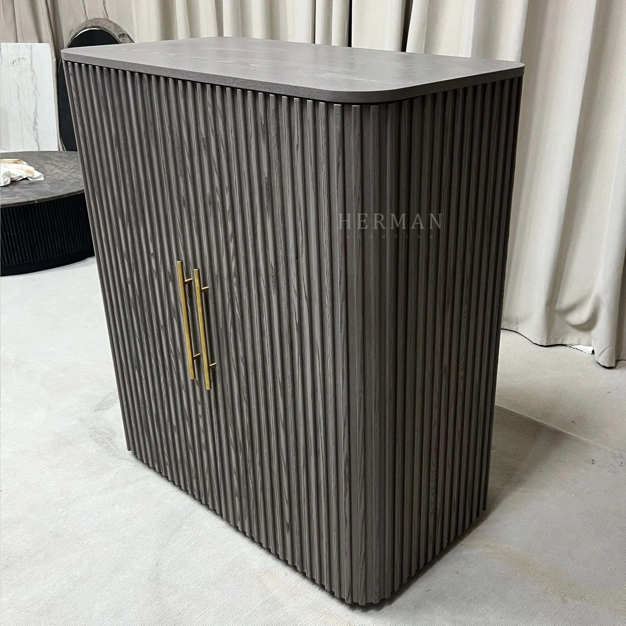 Arden Wood Bar Cabinet - Image 8
