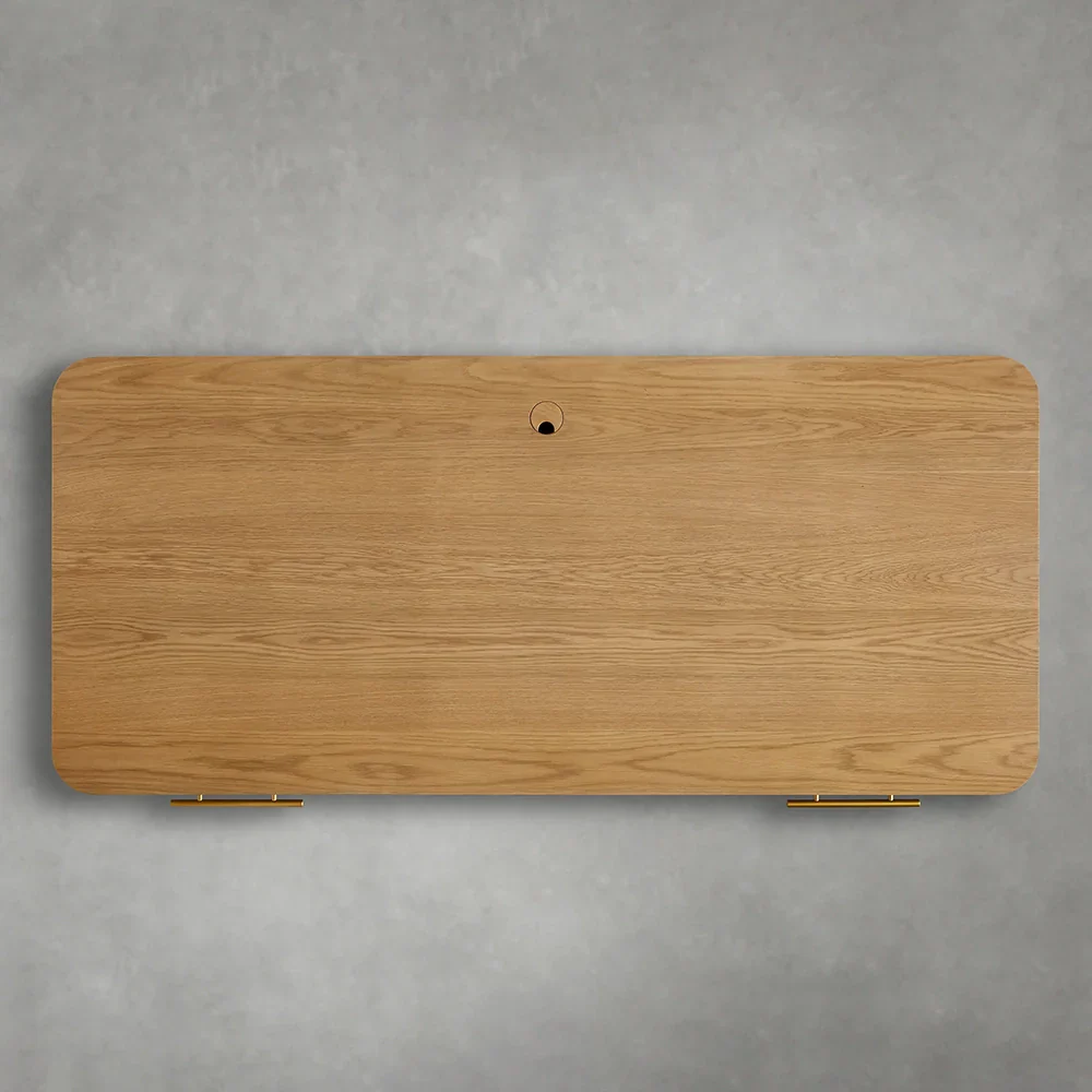 Arden Wood Executive Desk - Image 11