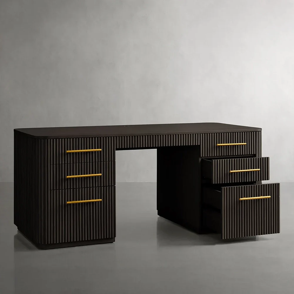 Arden Wood Executive Desk - Image 3
