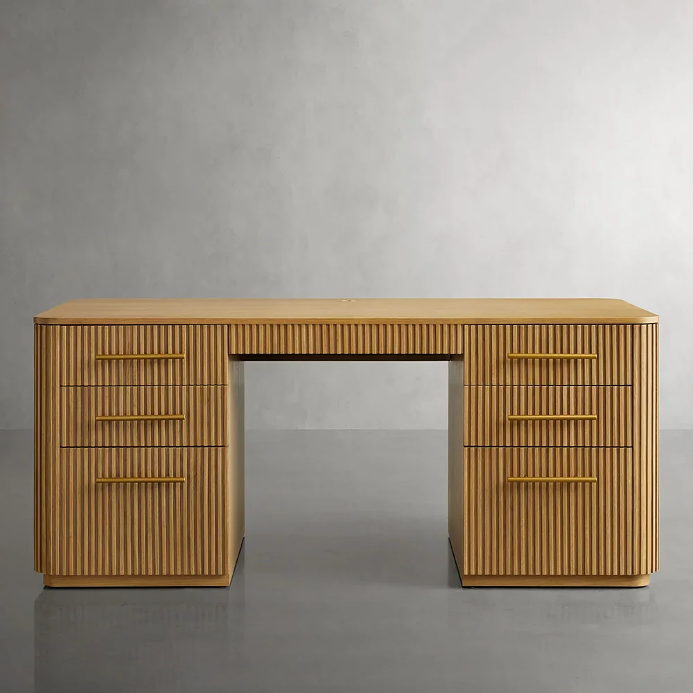 Arden Wood Executive Desk - Image 8