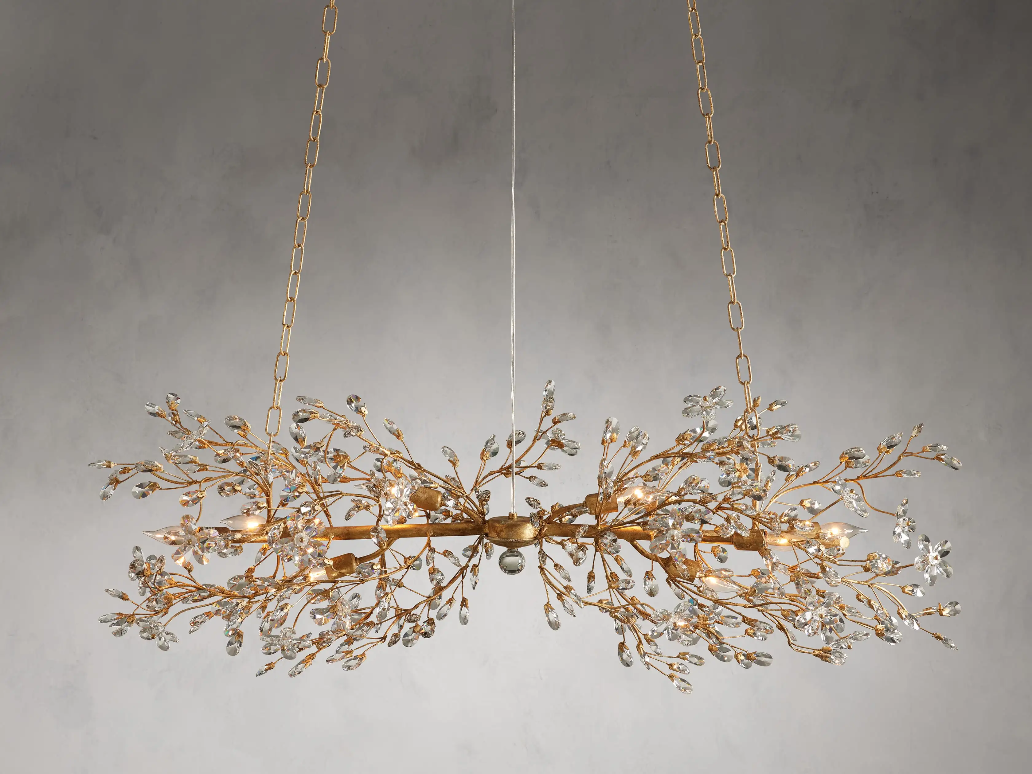 Fiore Linear Chandelier 43" 51" 68" - Image 23