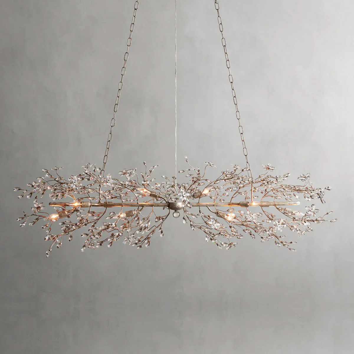 Fiore Linear Chandelier 43" 51" 68" - Image 4