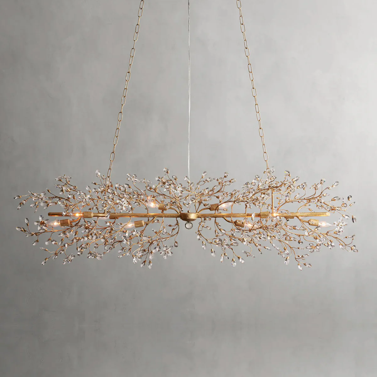 Fiore Linear Chandelier 43" 51" 68" - Image 5