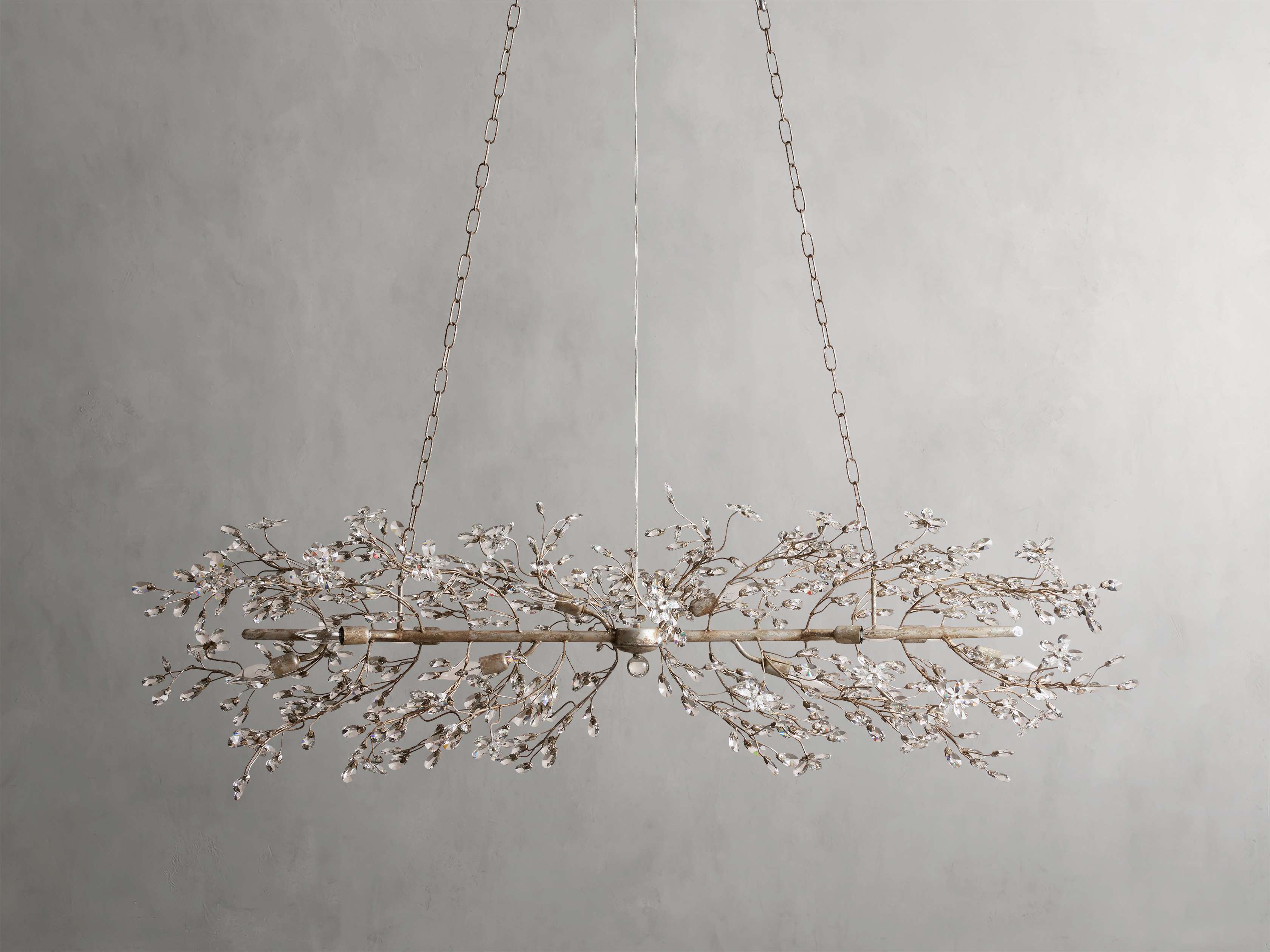 Fiore Linear Chandelier 43" 51" 68" - Image 7