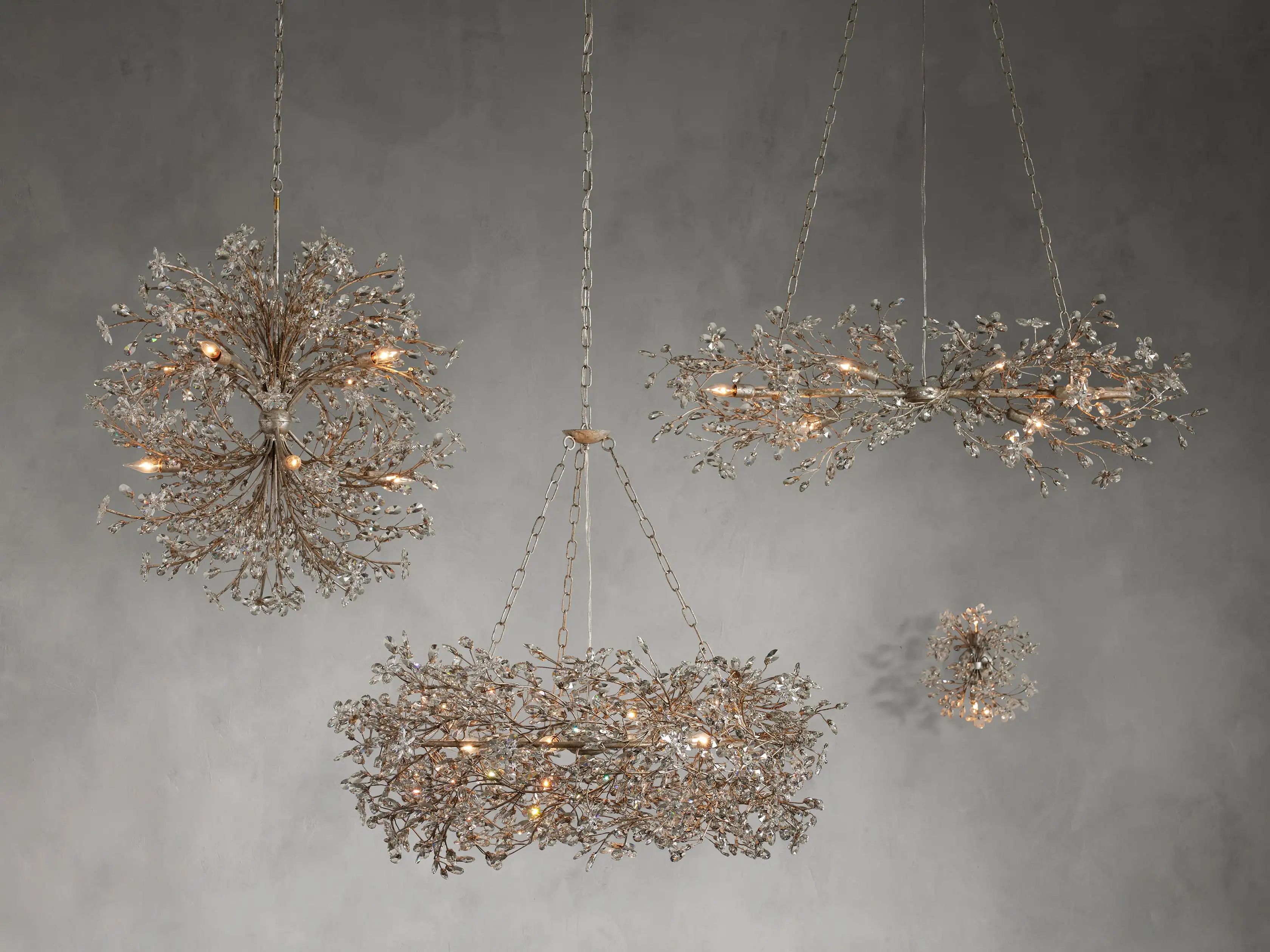 Fiore 8-Light Round Chandelier 35" - Image 9