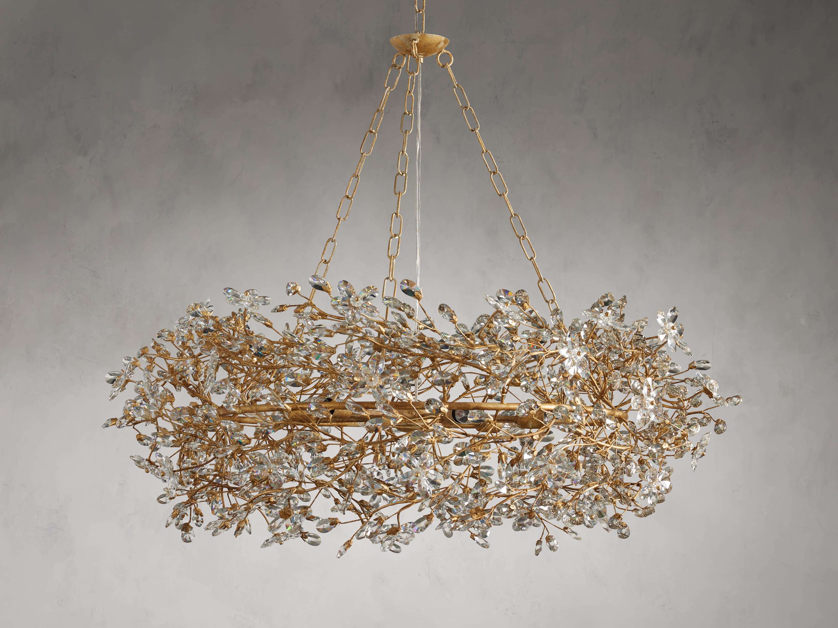 Fiore Crown Chandelier 39" 48" 60" - Image 14