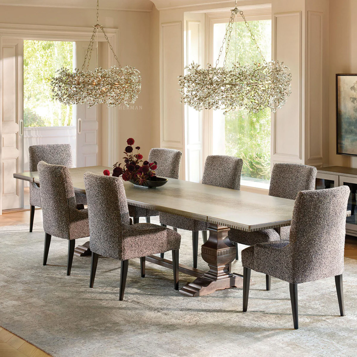 Fiore Crown Chandelier 39" 48" 60" - Image 4