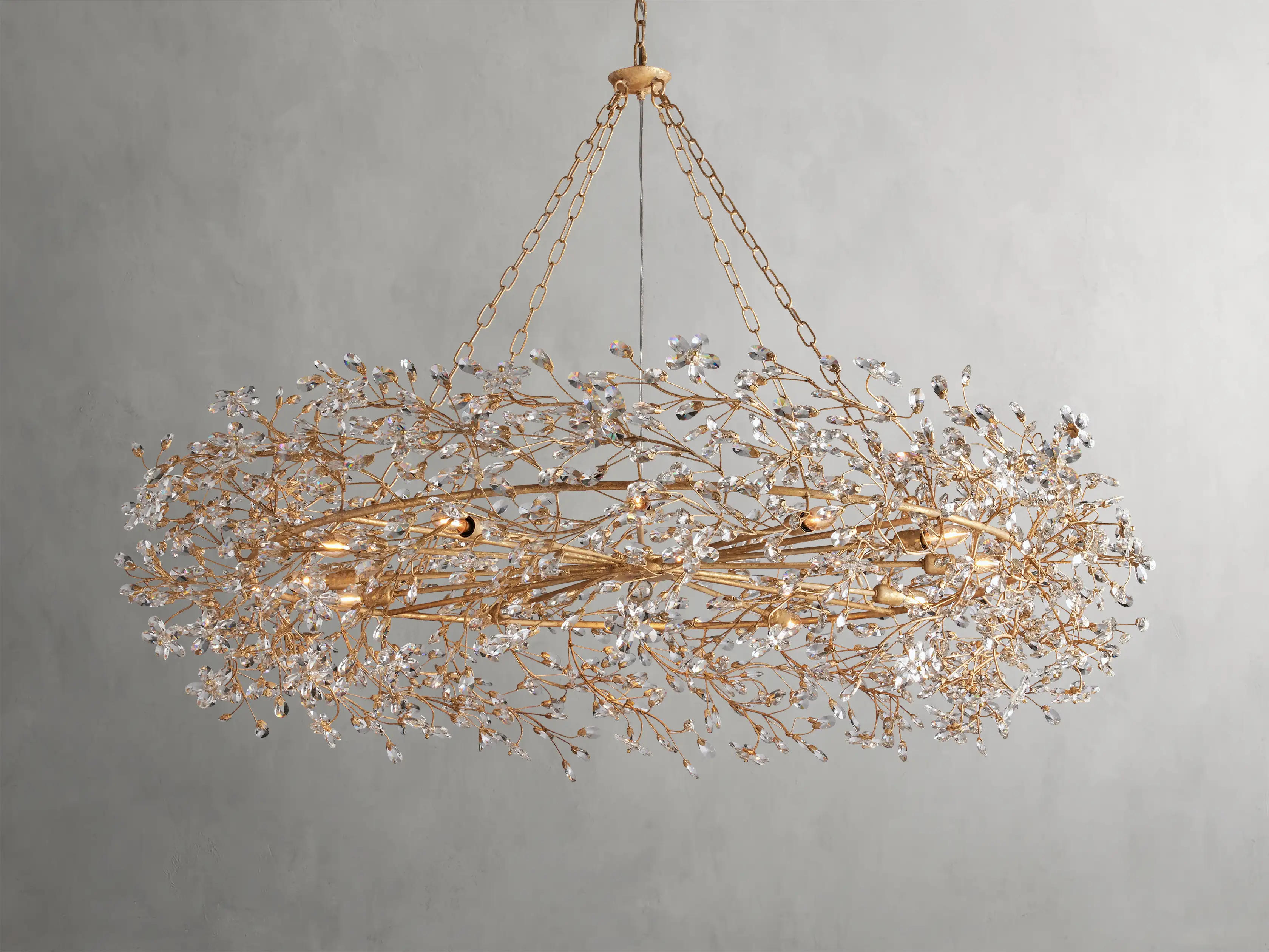 Fiore Crown Chandelier 39" 48" 60" - Image 48