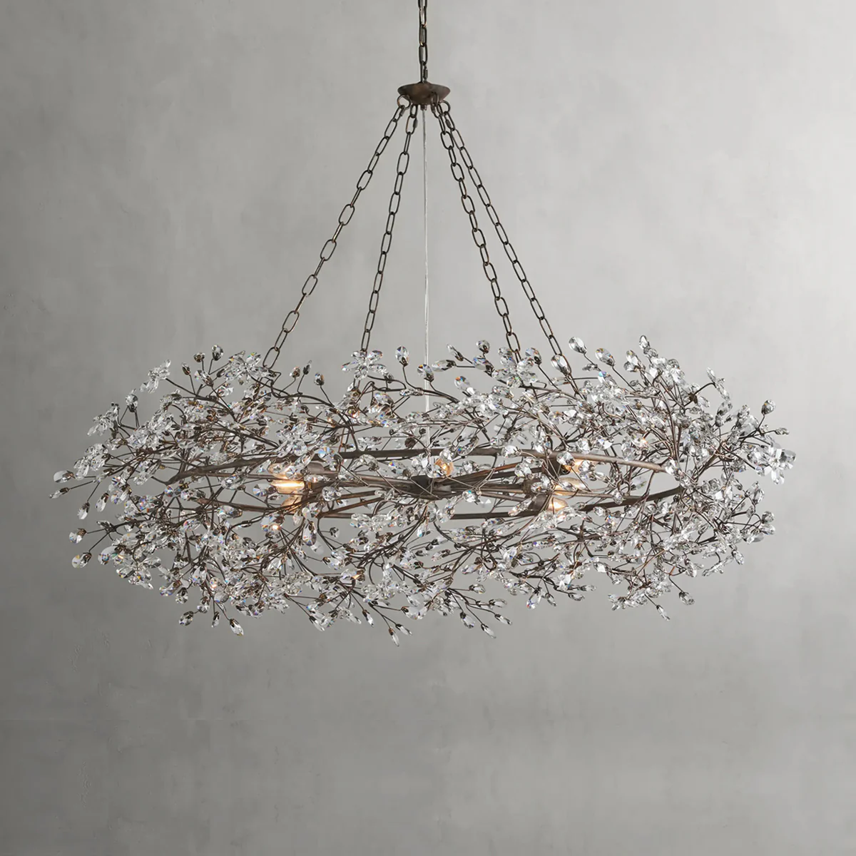 Fiore Crown Chandelier 39" 48" 60" - Image 8