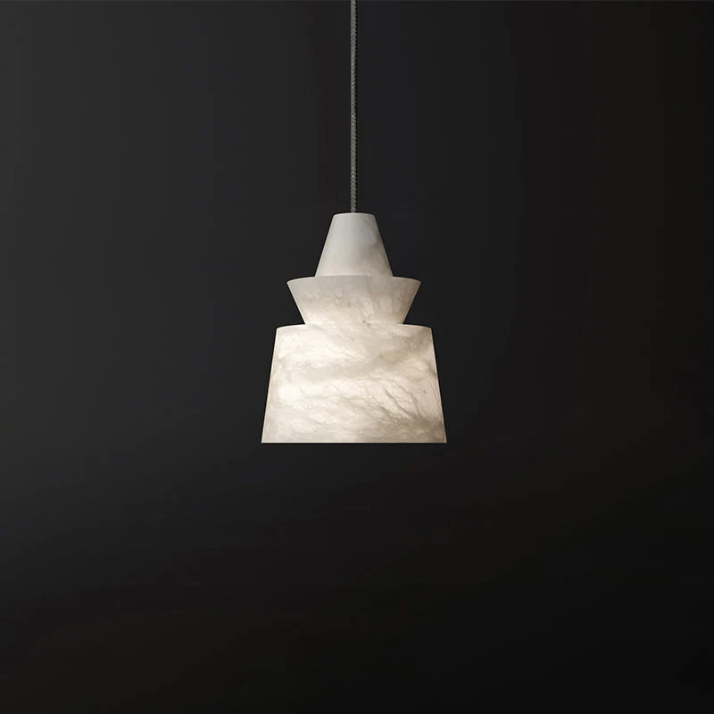 Carol Alabaster Pendant Light 7" - Image 2