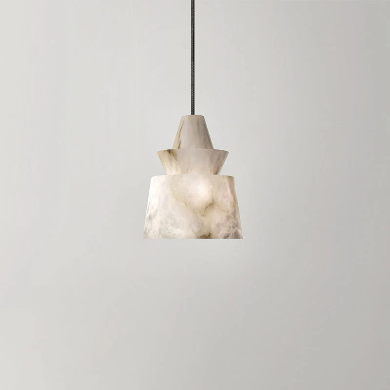 Carol Alabaster Pendant Light 7" - Image 3