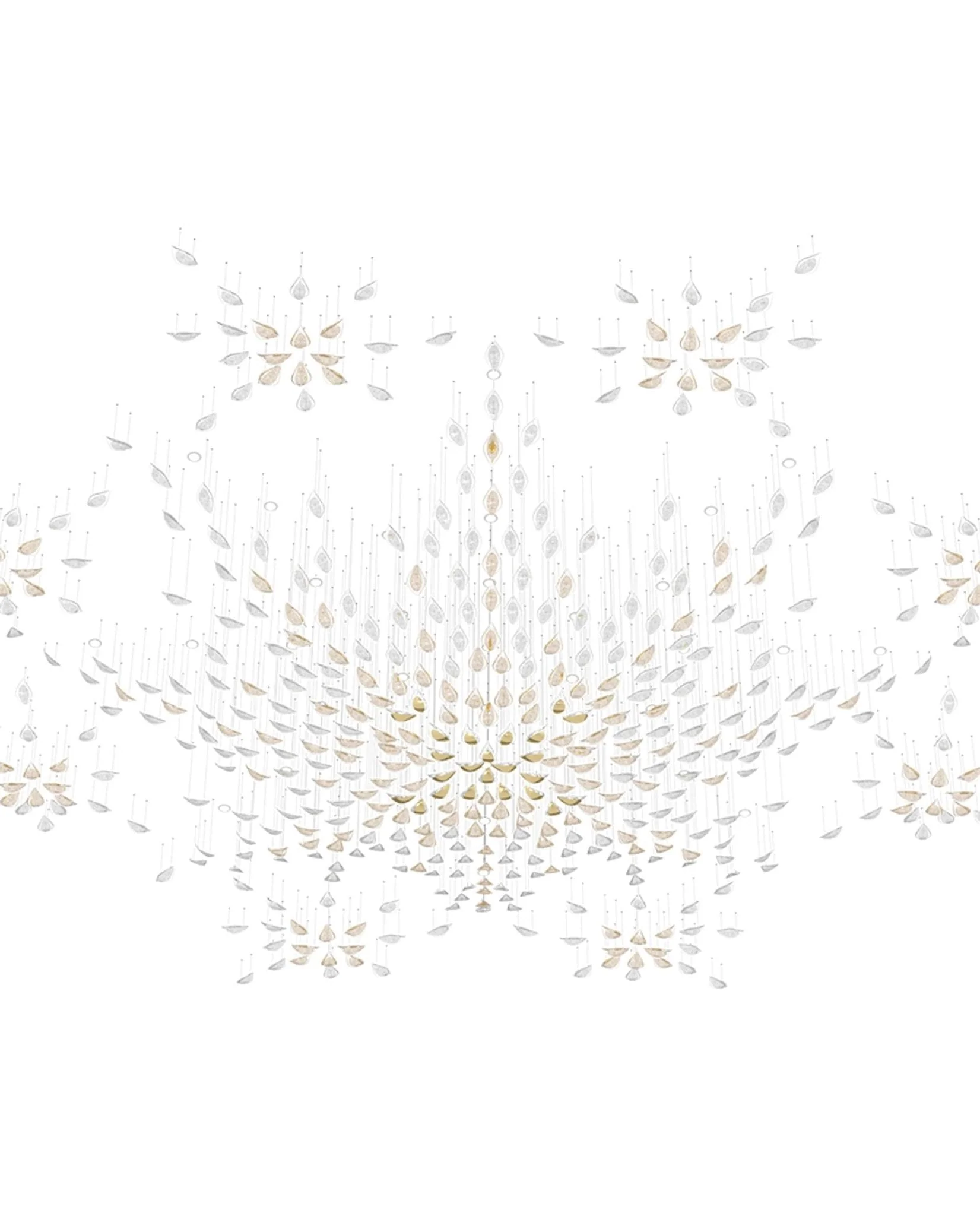 Floating Leaves Chandelier - Image 12