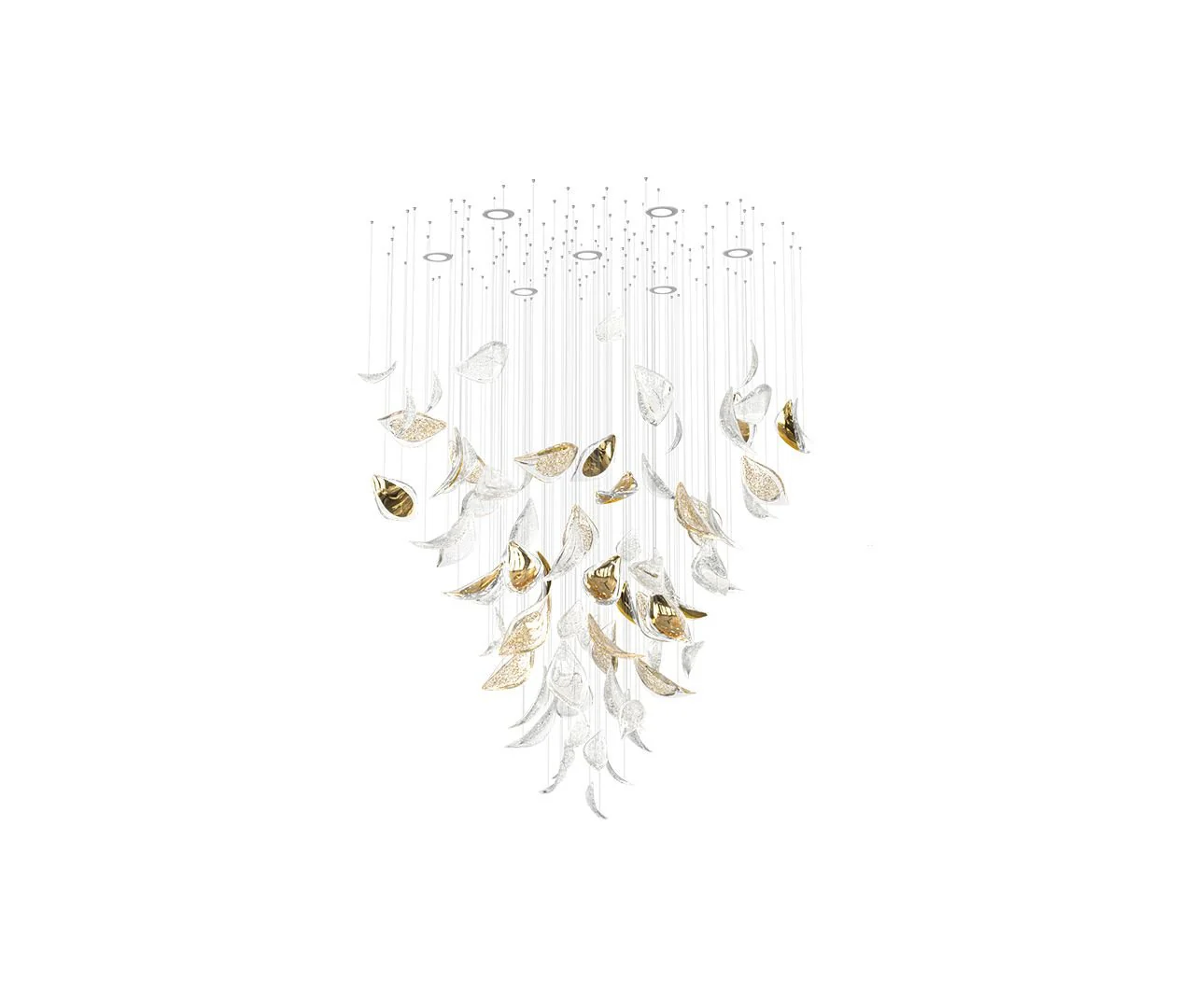 Floating Leaves Chandelier - Image 29