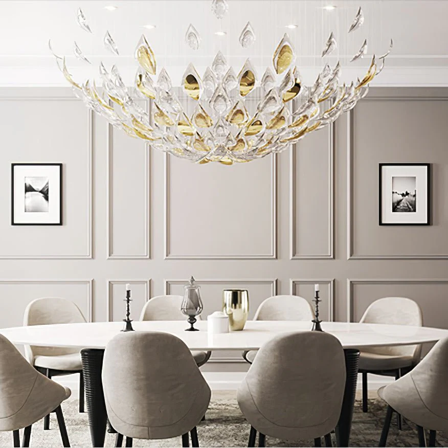 Floating Leaves Chandelier - Image 4