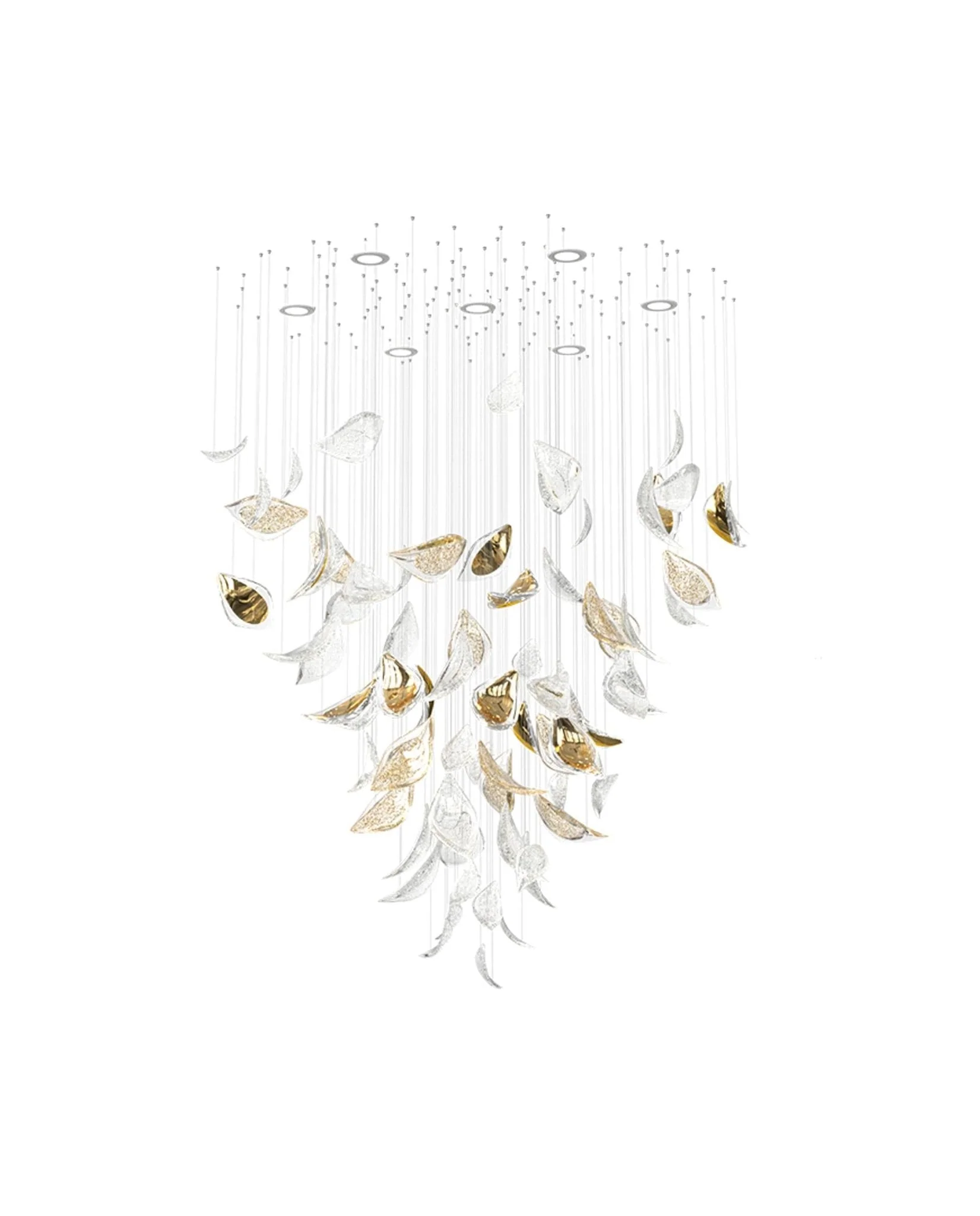 Floating Leaves Chandelier - Image 7