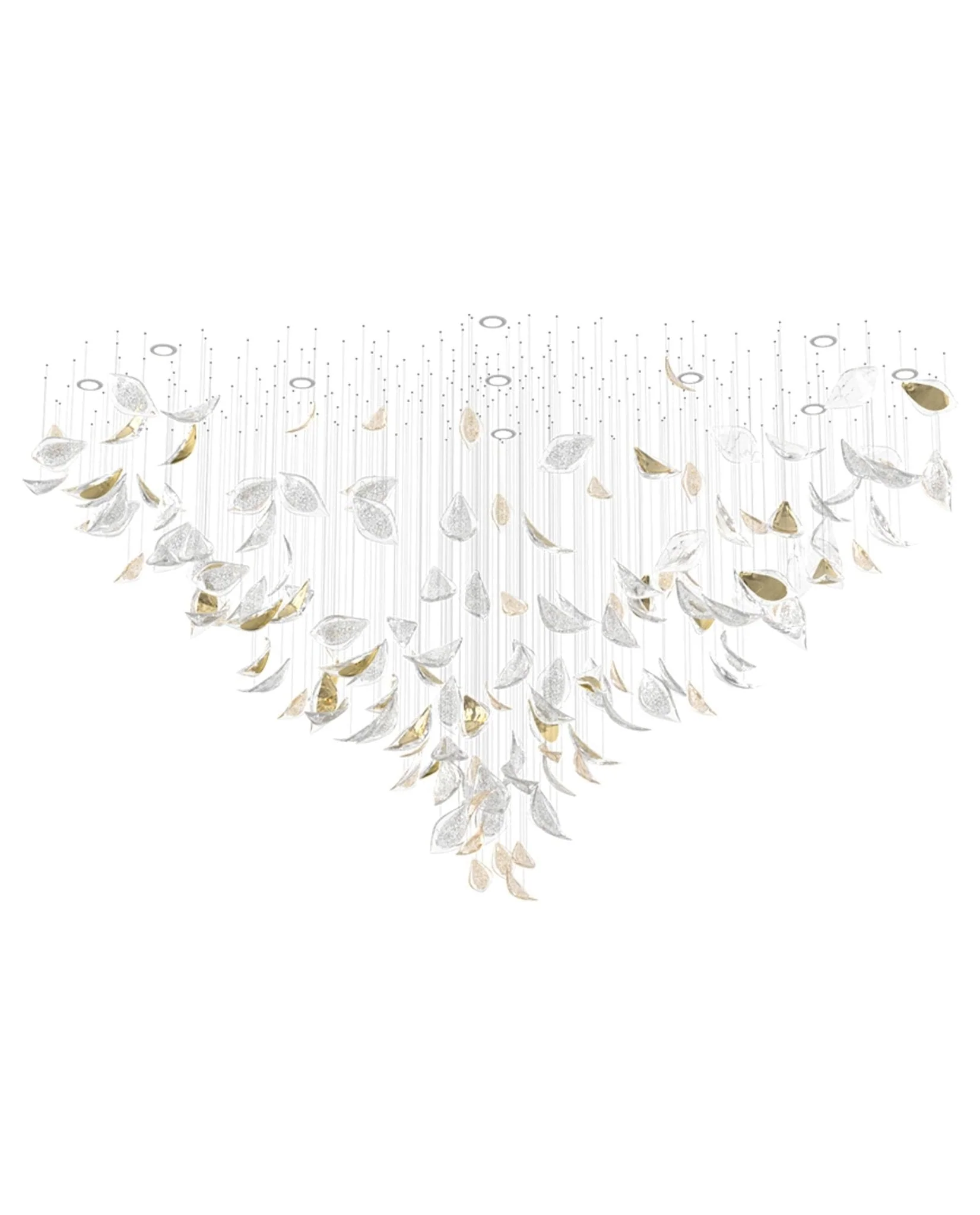 Floating Leaves Chandelier - Image 9