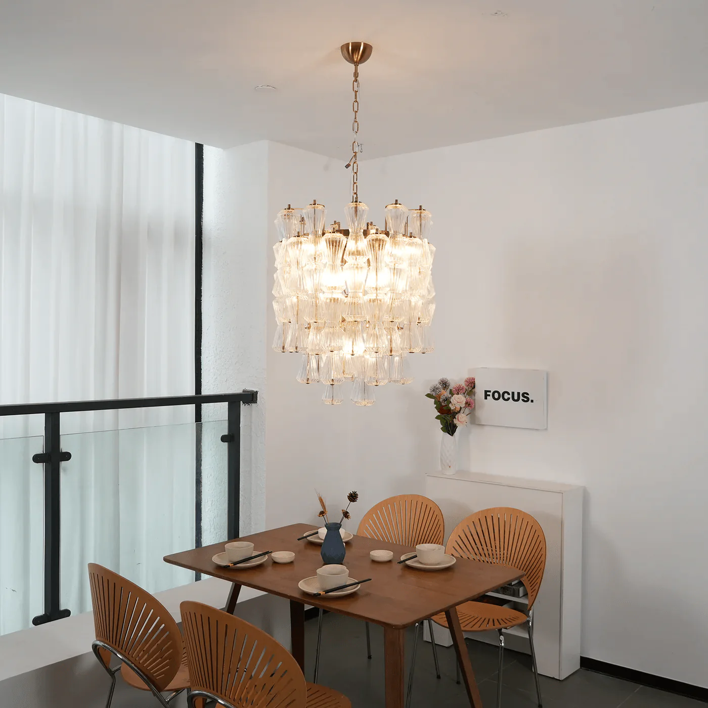 Florenzia Murano Glass Chandelier - Image 16