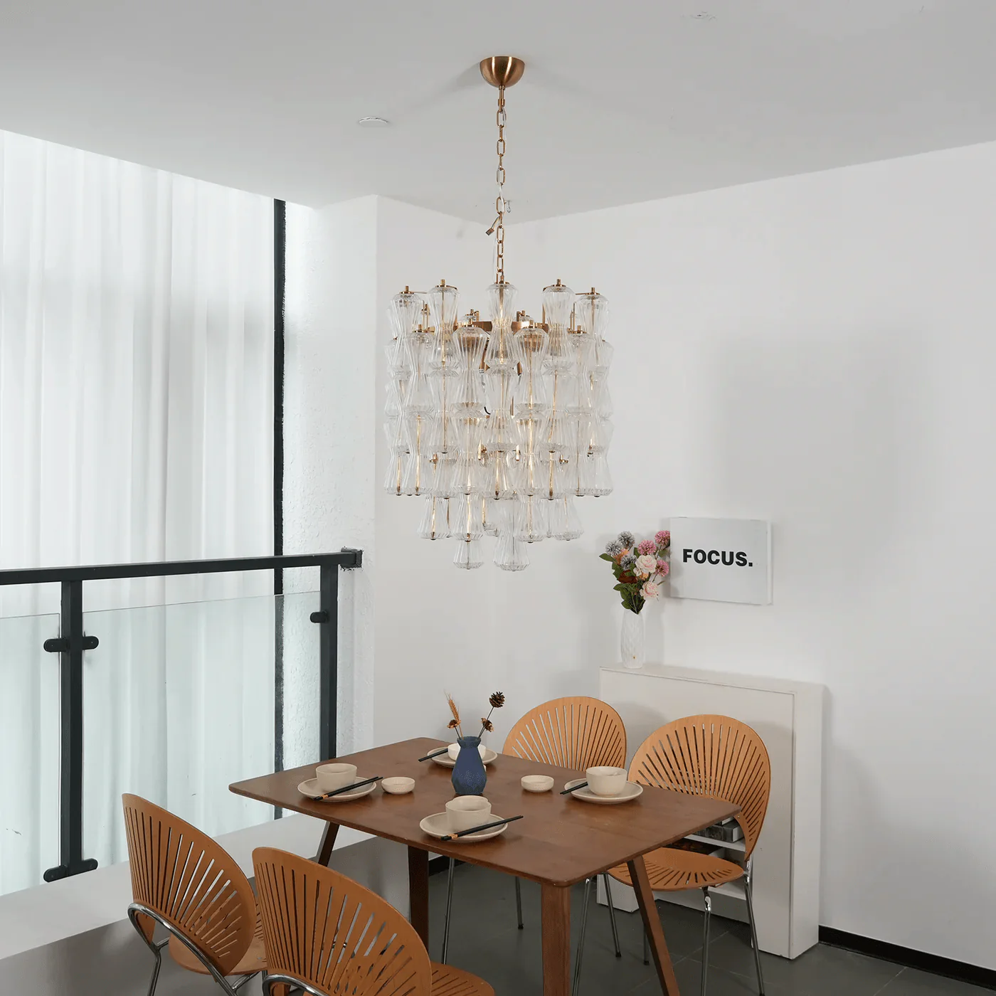 Florenzia Murano Glass Chandelier - Image 17
