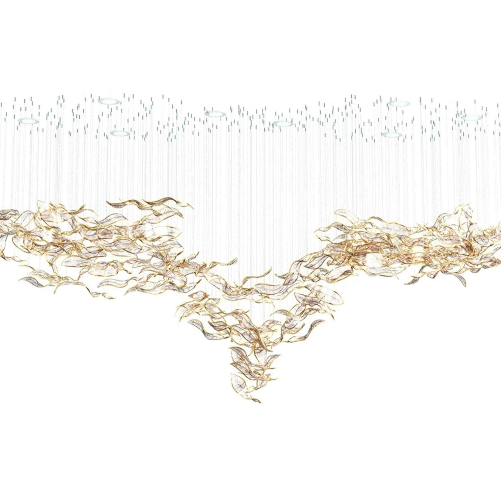 Fluttering Leaves Chandelier - Image 15