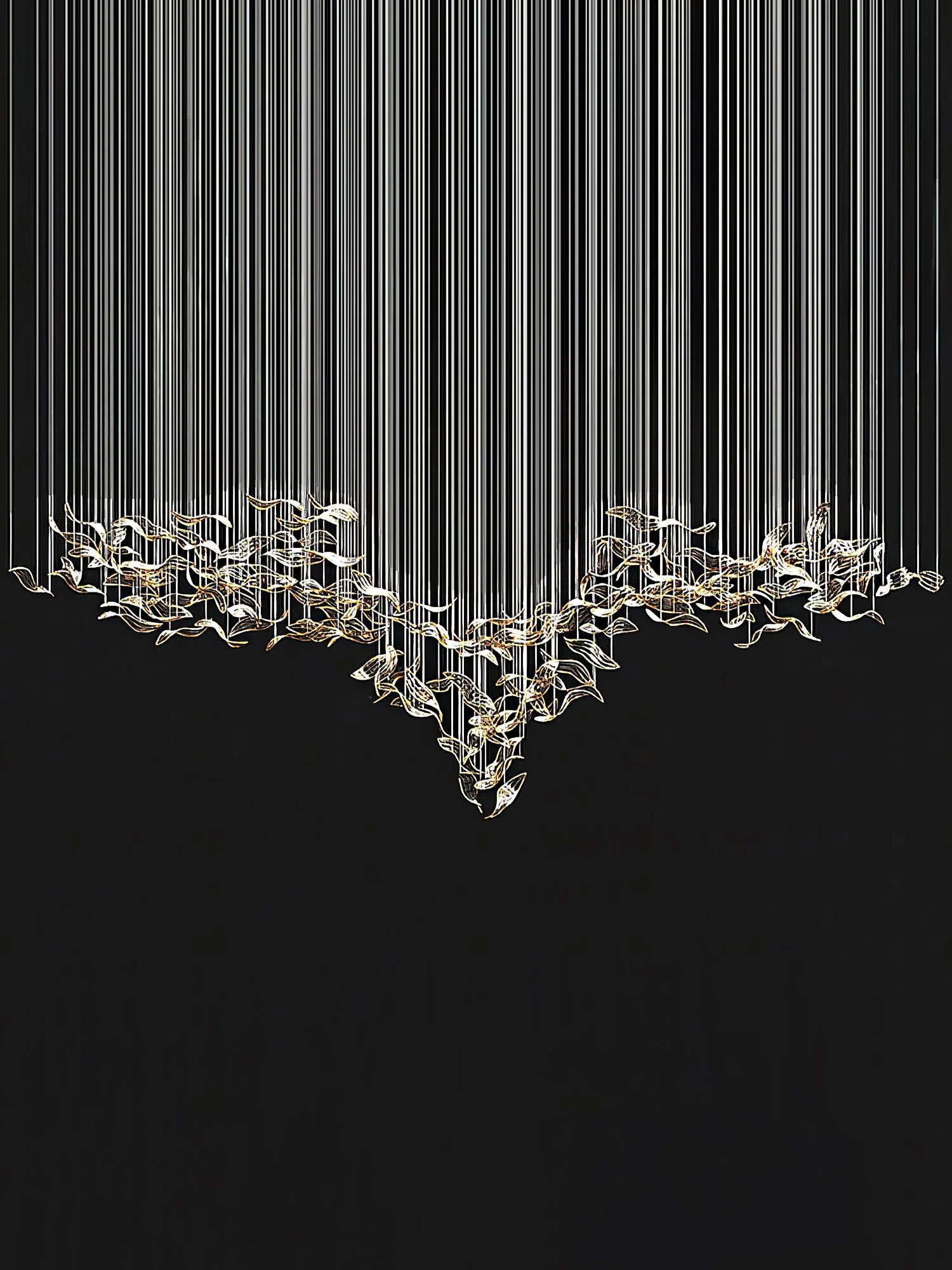 Fluttering Leaves Chandelier - Image 19