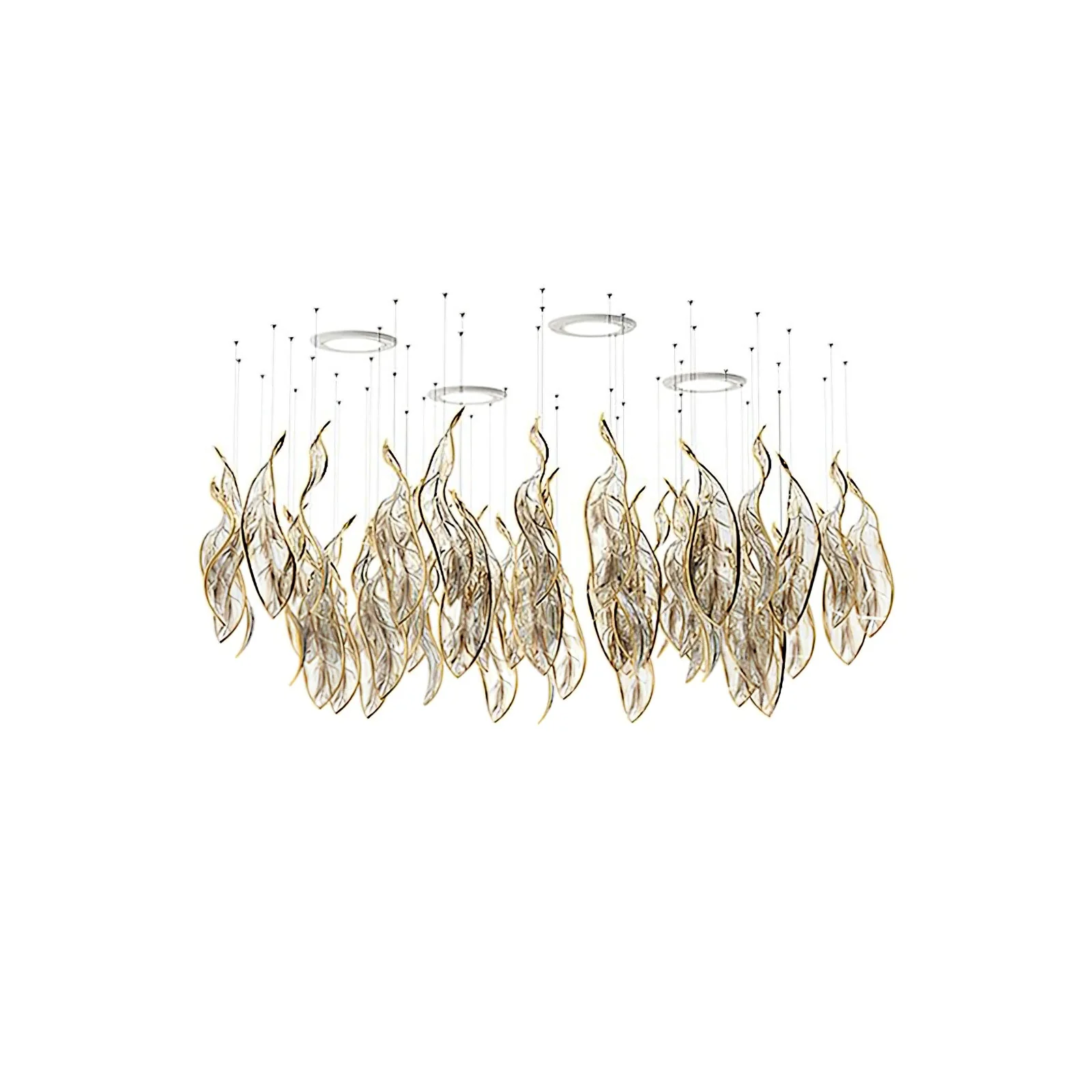 Fluttering Leaves Chandelier - Image 26
