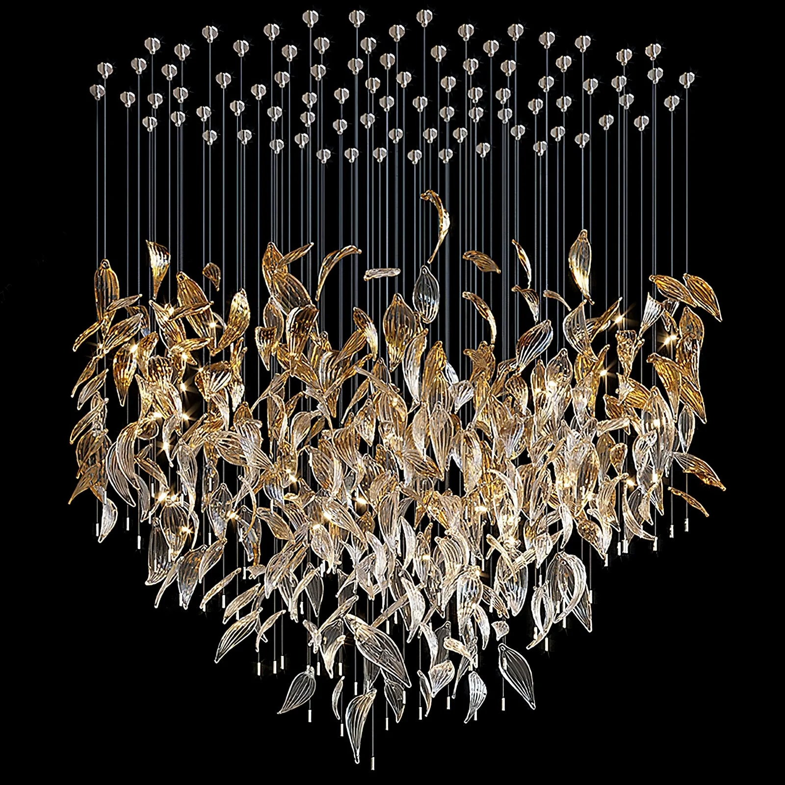 Fluttering Leaves Chandelier - Image 27