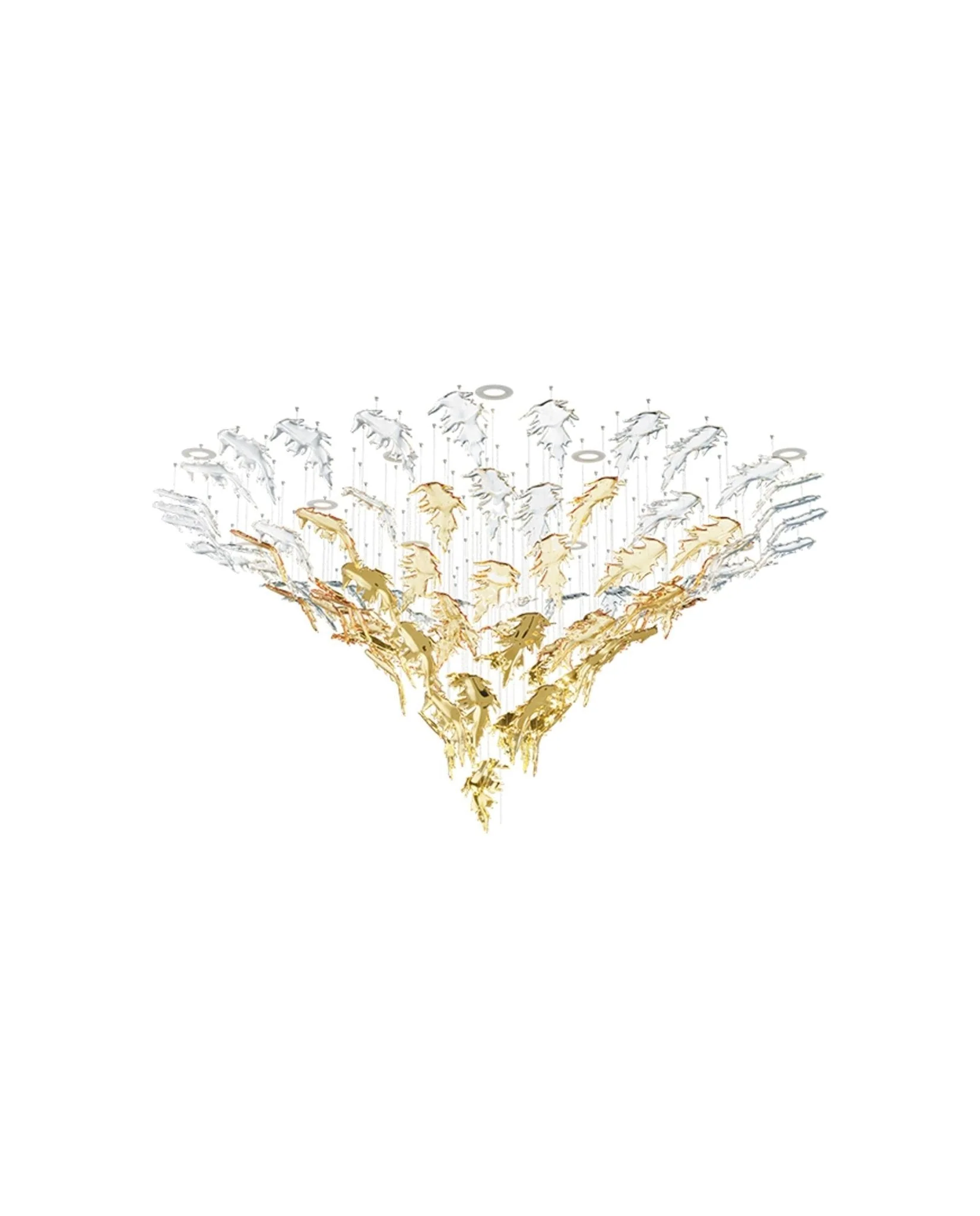 Flying Leaves Chandelier - Image 10