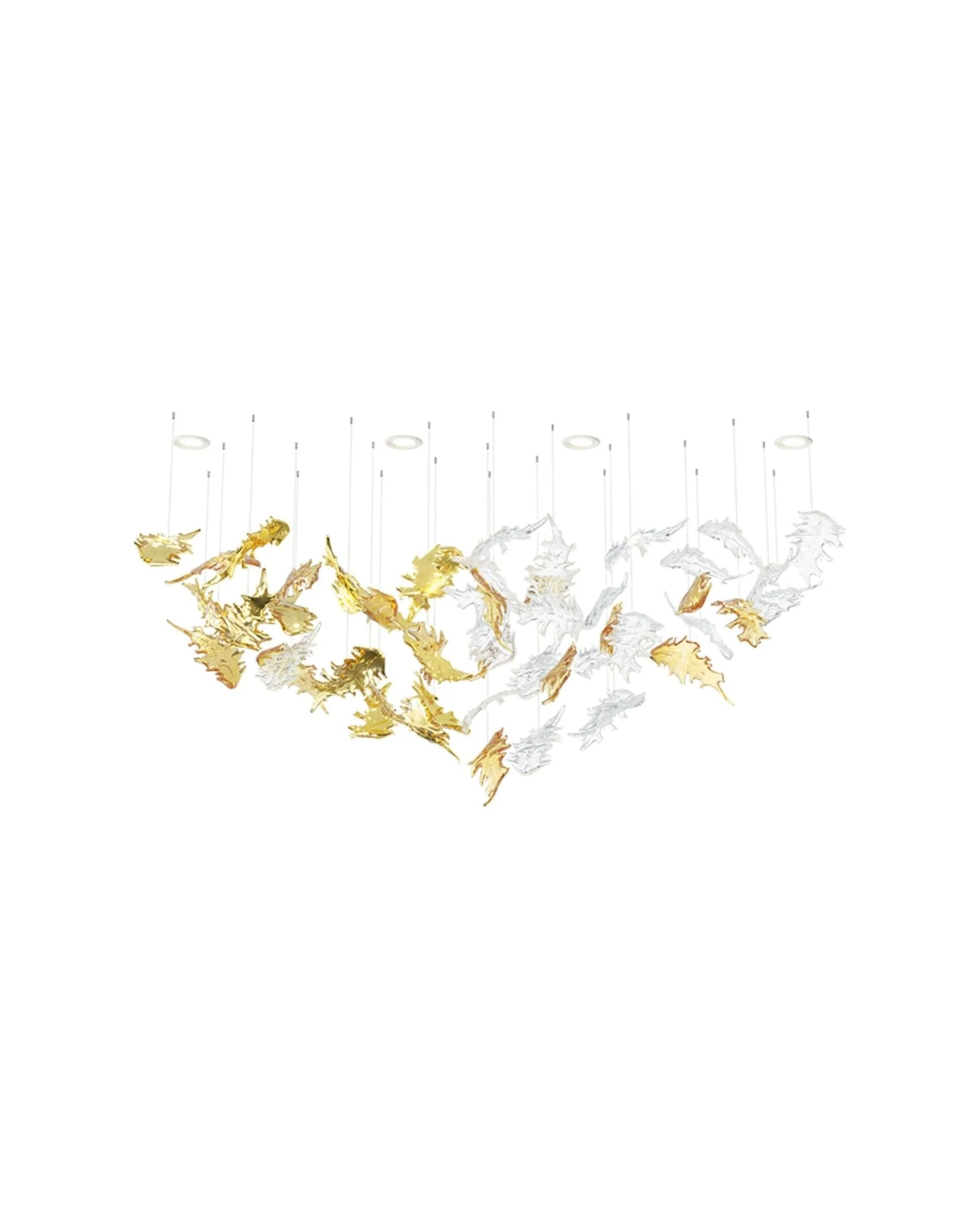 Flying Leaves Chandelier - Image 14