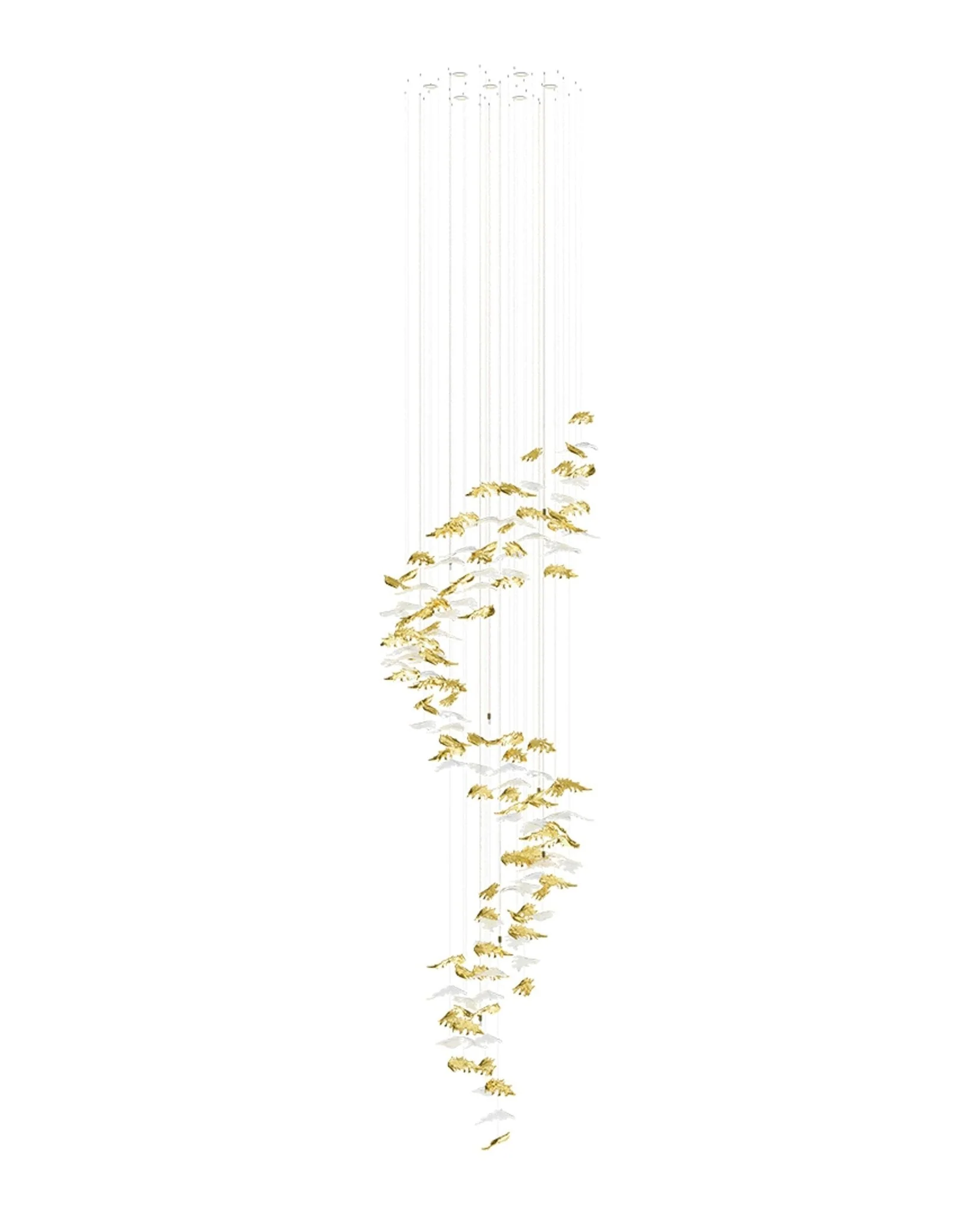 Flying Leaves Chandelier - Image 17