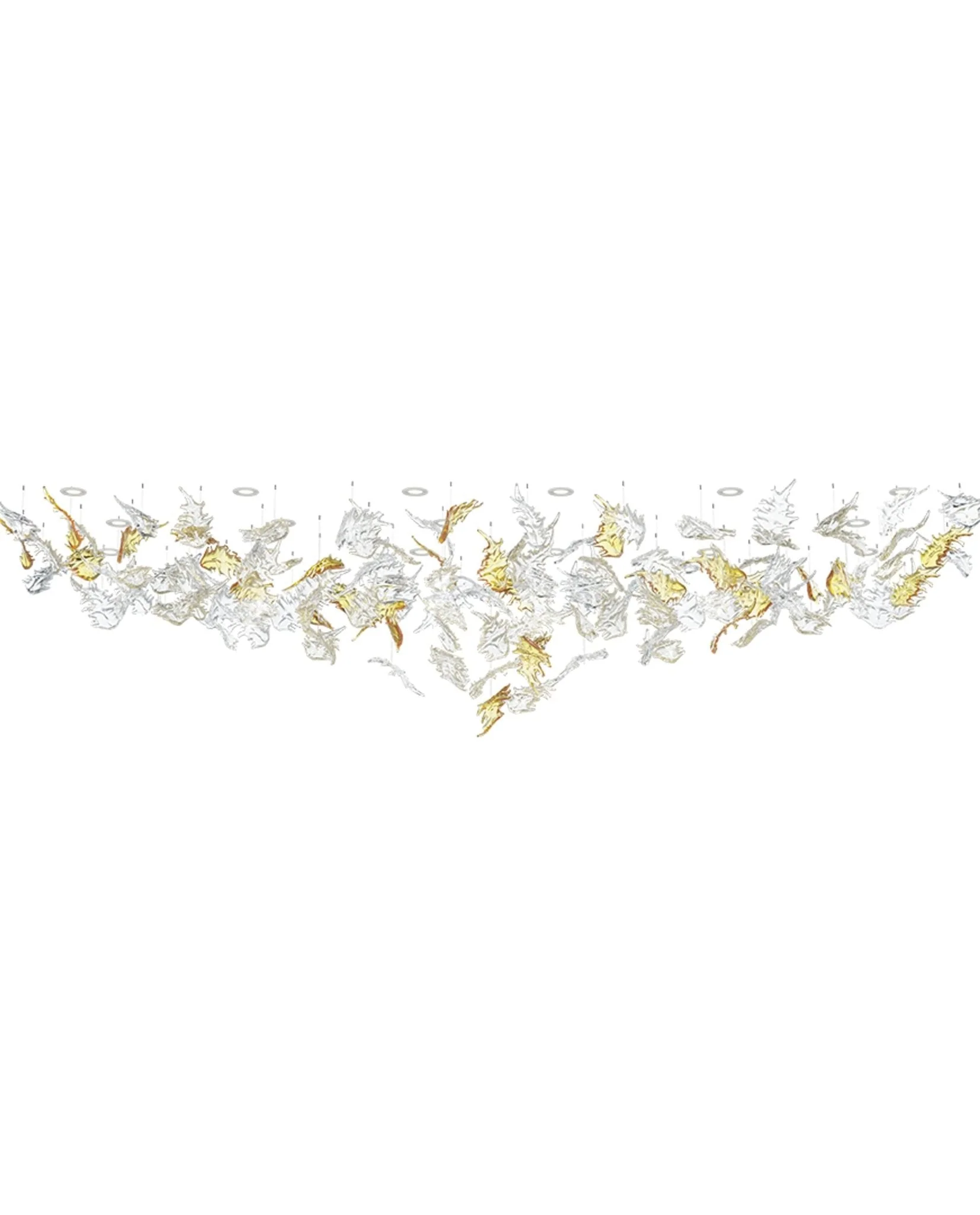 Flying Leaves Chandelier - Image 19