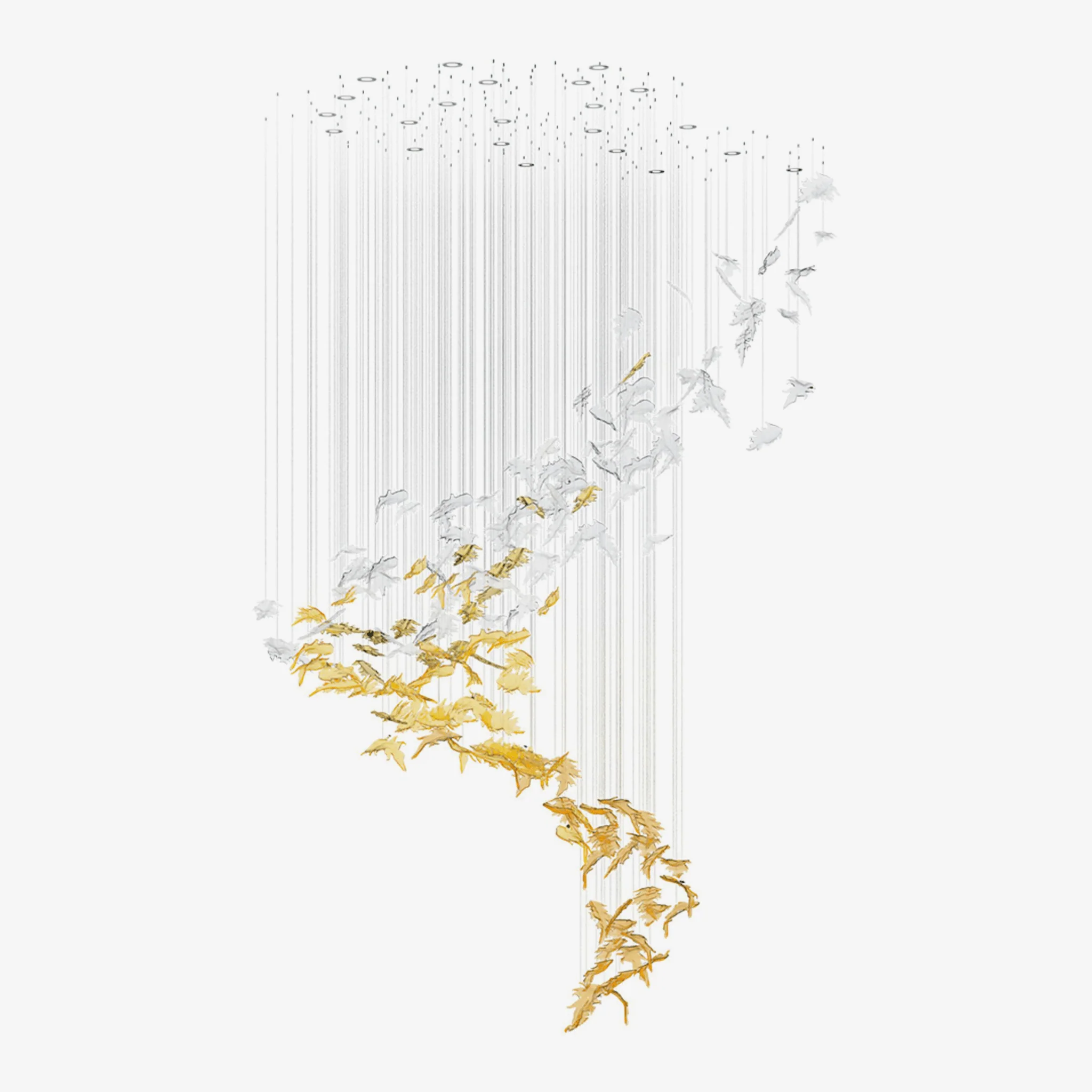 Flying Leaves Chandelier - Image 2