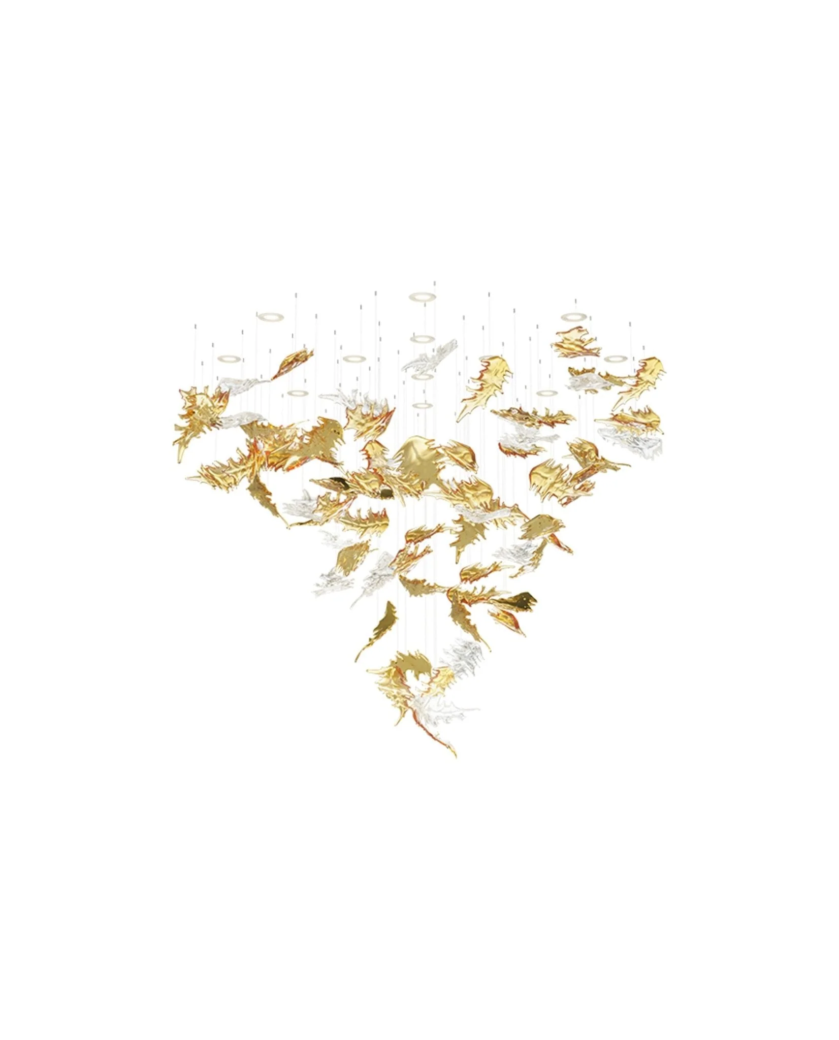 Flying Leaves Chandelier - Image 8
