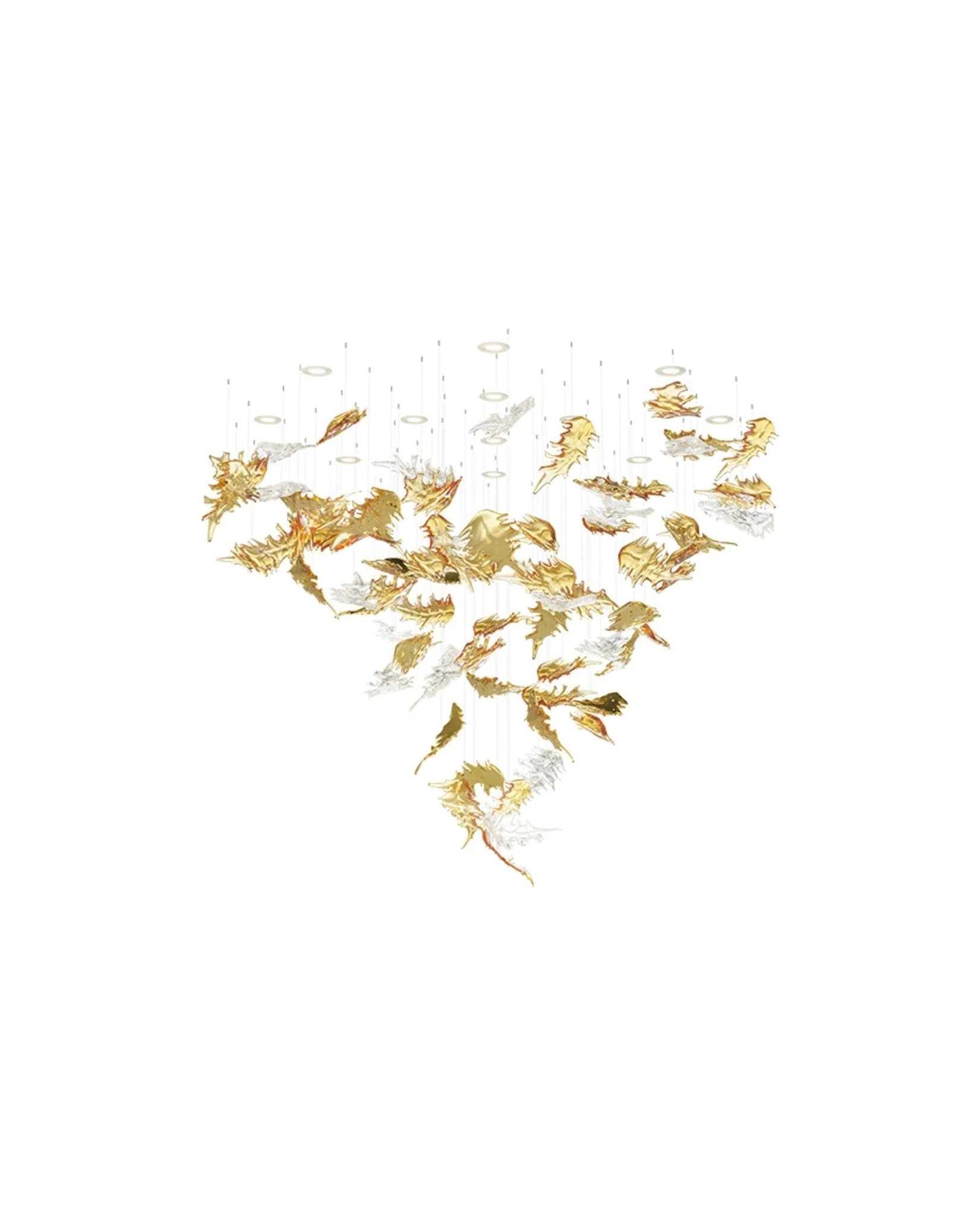 Flying Leaves Chandelier - Image 9