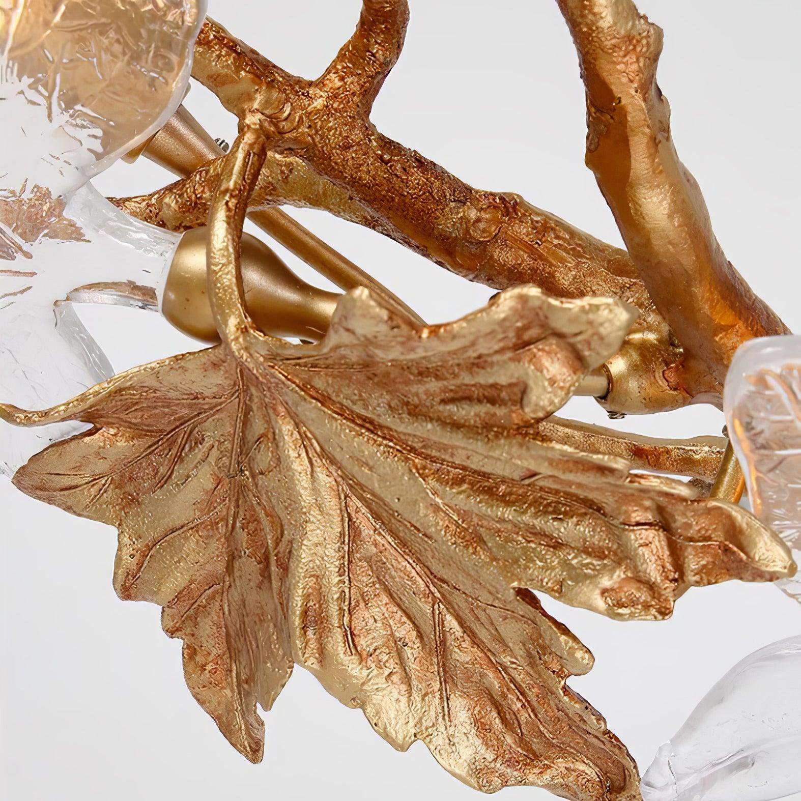 Folio Branch Brass Chandelier - Image 26