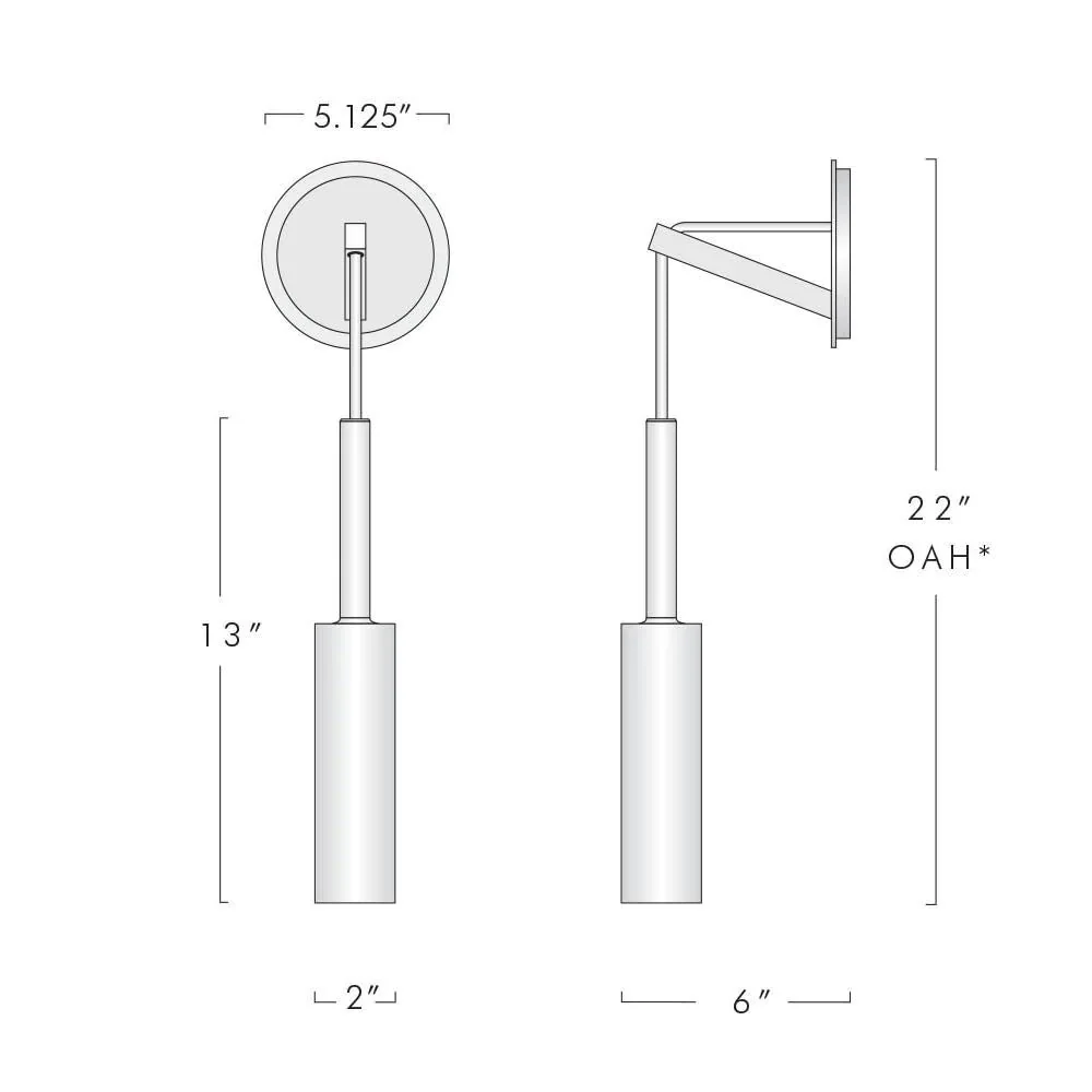 Ford Wall Sconce - Image 7