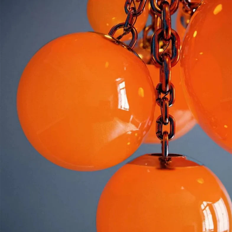 Velymo Grapetta Fruit Grape Hanging Swag Chandelier - Image 13