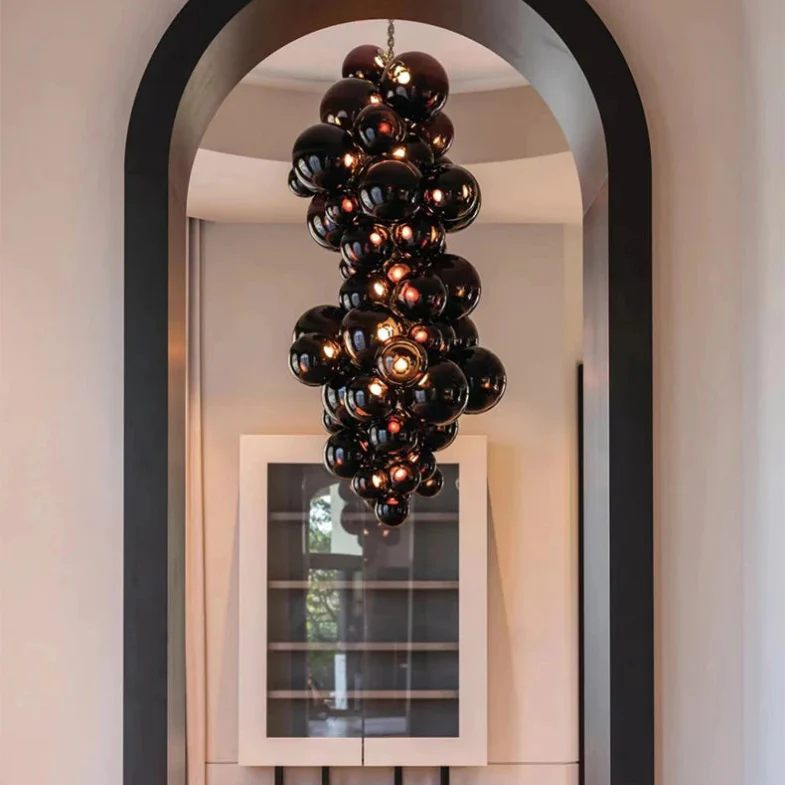 Velymo Grapetta Fruit Grape Hanging Swag Chandelier - Image 2