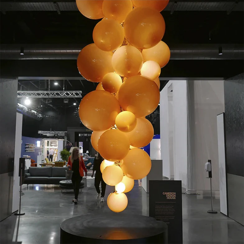 Velymo Grapetta Fruit Grape Hanging Swag Chandelier - Image 3