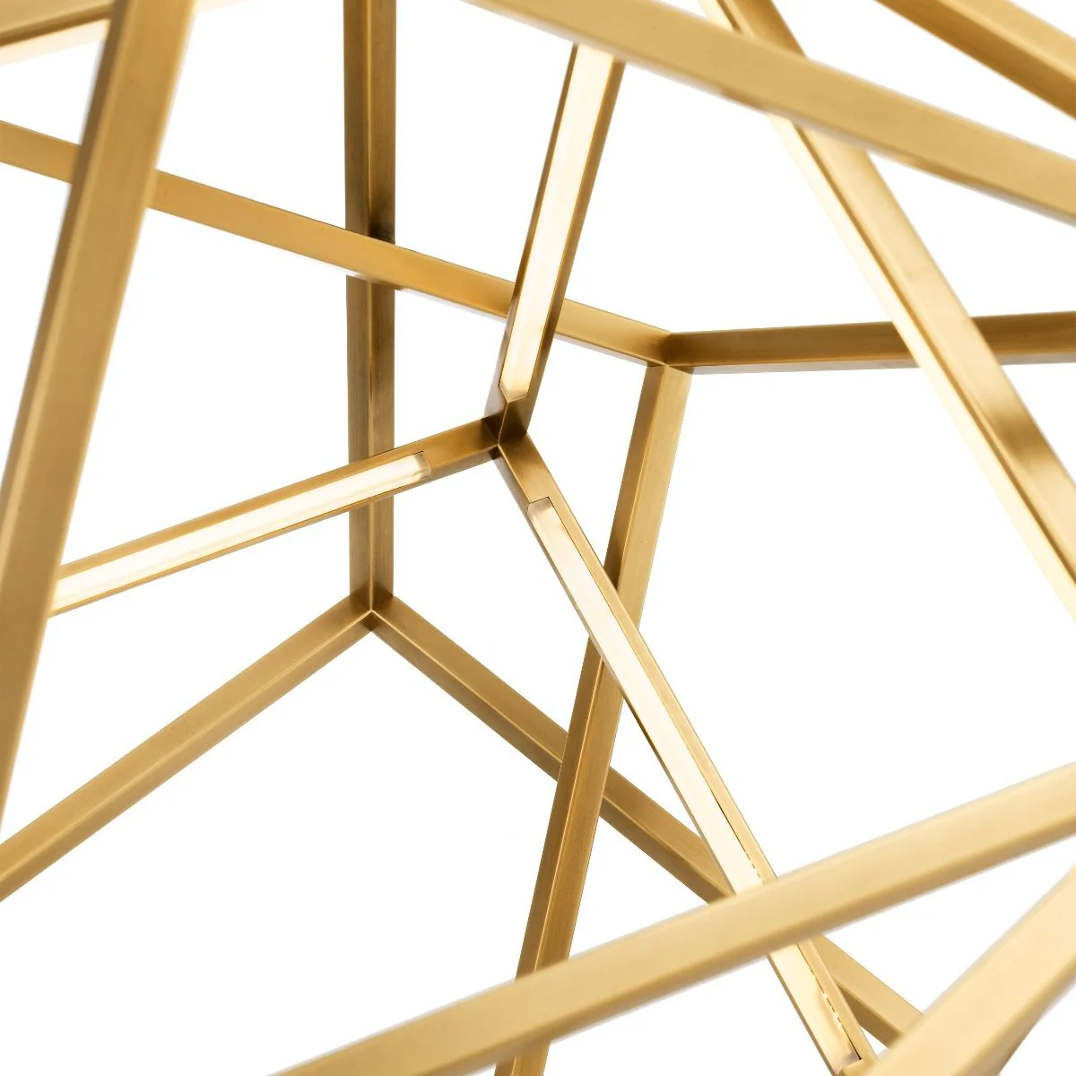 Fusion Modern Brass Chandelier - [Brass] - Image 5