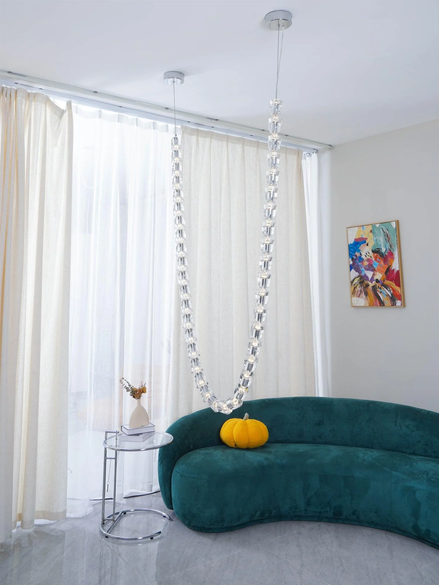 Gabriel Chrome Chandelier - Image 10