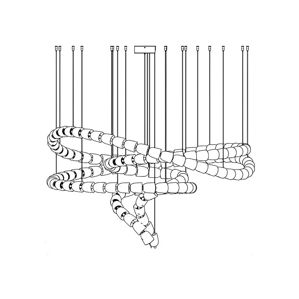Gabriel Chrome Chandelier - Image 34
