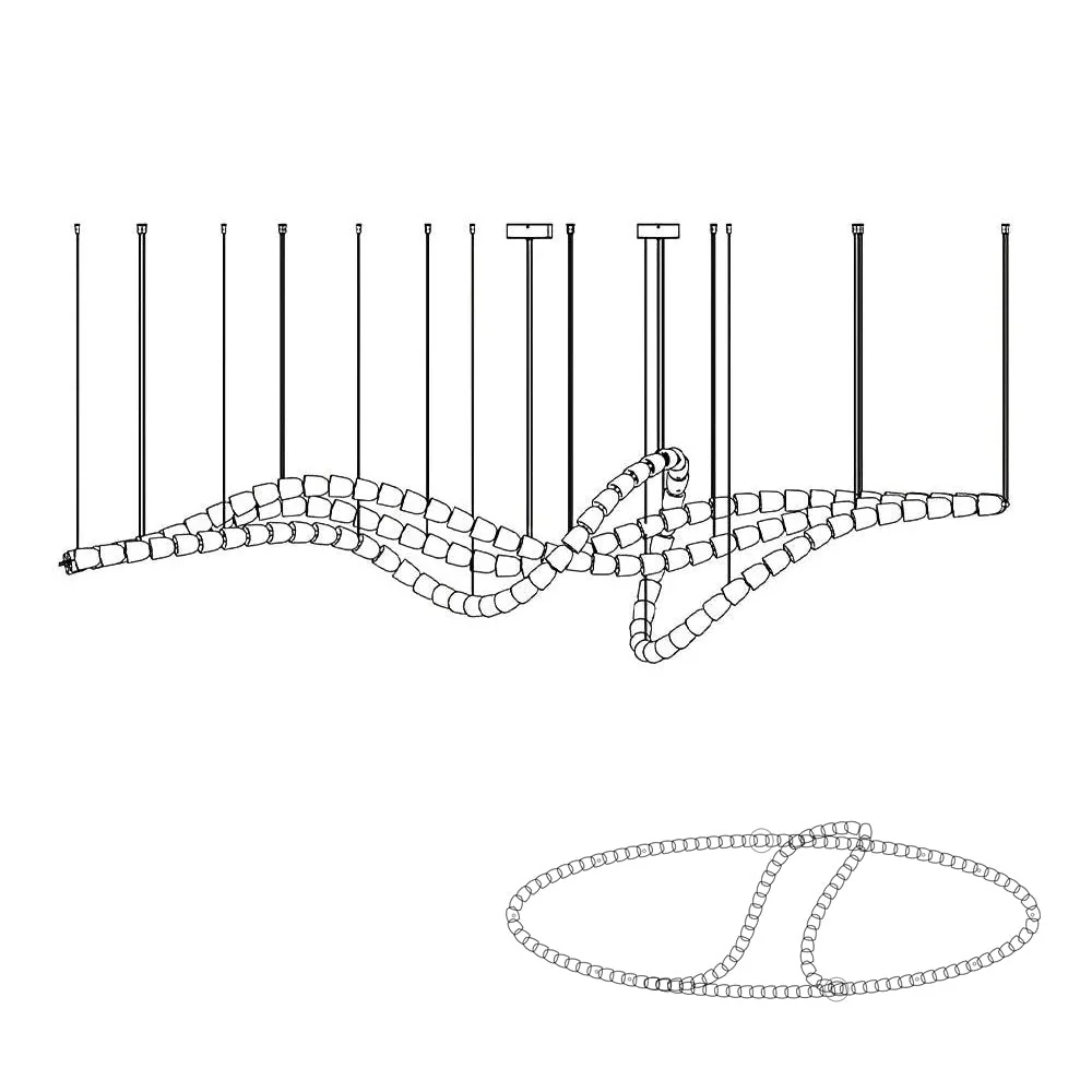 Gabriel Chrome Chandelier - Image 73