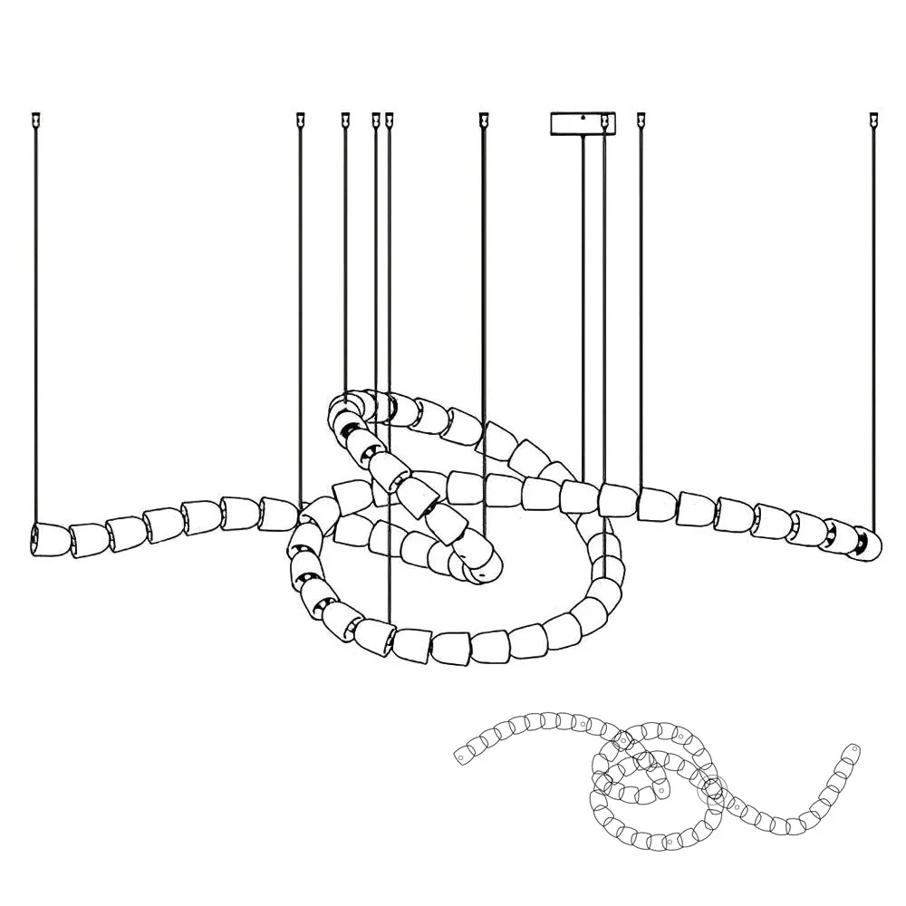Gabriel Chrome Chandelier - Image 74
